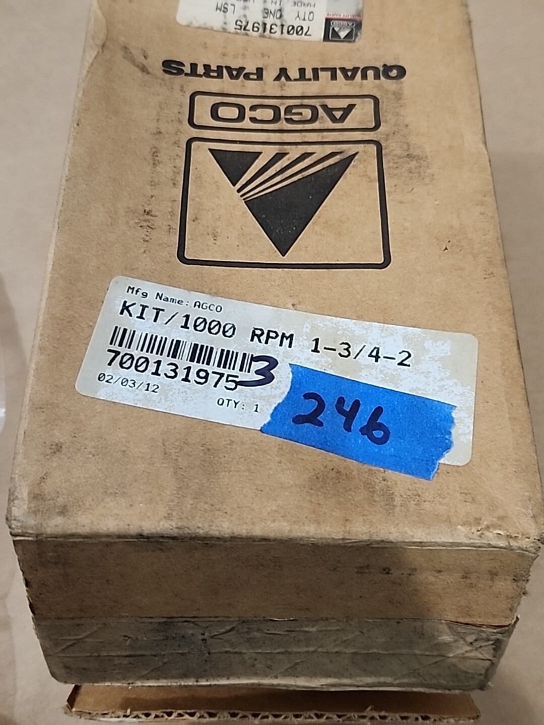 *BRAND NEW* OEM AGCO 700131975 Kit 1000Rpm 1-3/4-2 LSM 🇺🇸 Made + Warranty!