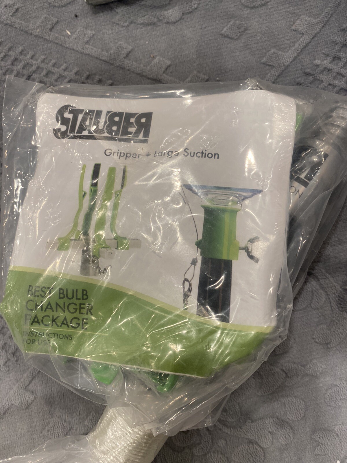 Box Of 12 STAUBER Best Bulb Changer Package (Gripper, 20 Feet) Gripper