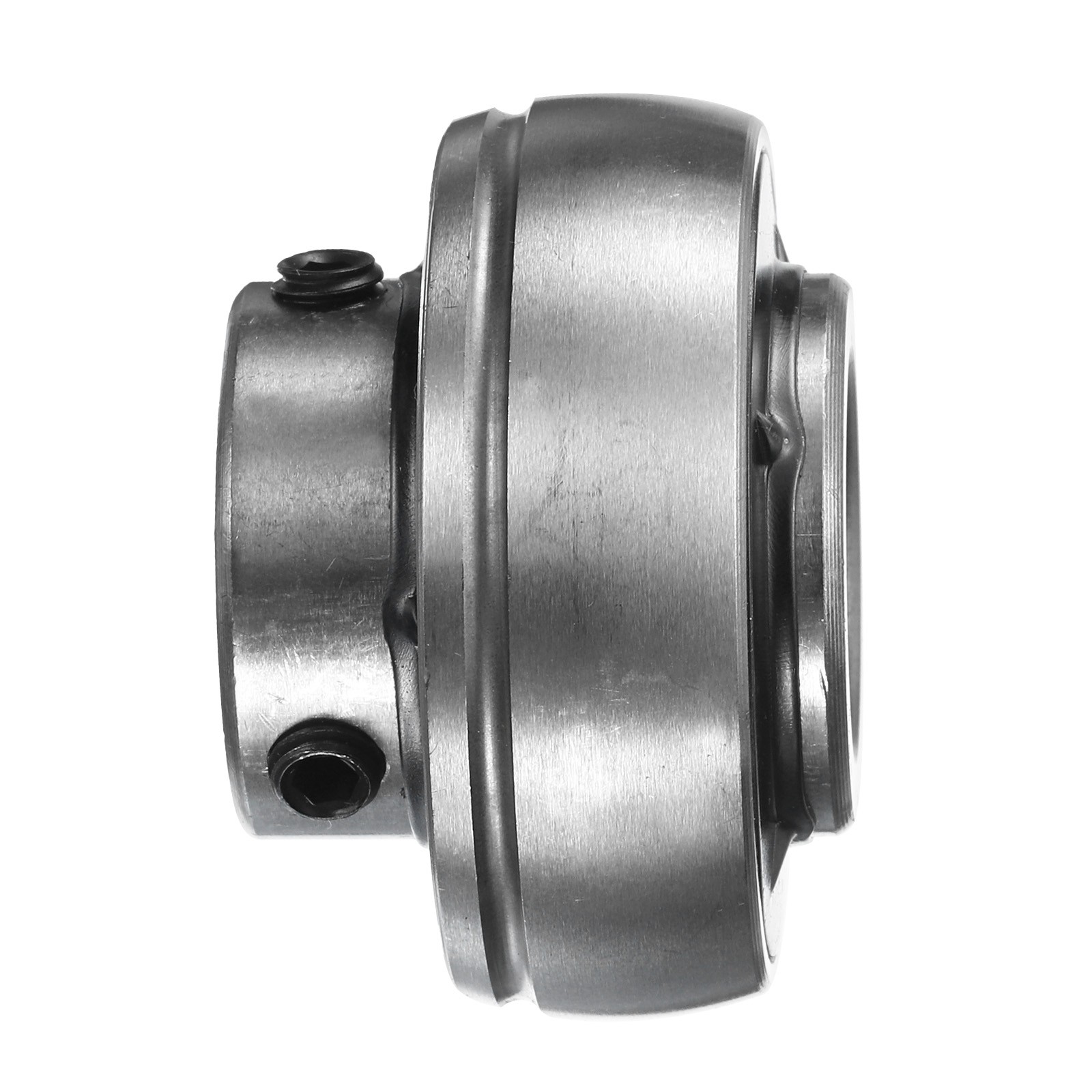 Ball Bearing Insert, Chrome Steel Gcr15 UC201-8 Bore 1/2″ Set Screws