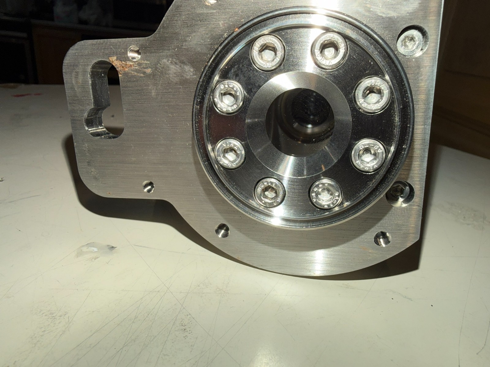 Optek ACF60-SU-35 Inline Flow Cell / Measuring Cell, Stainless Steel (Used)