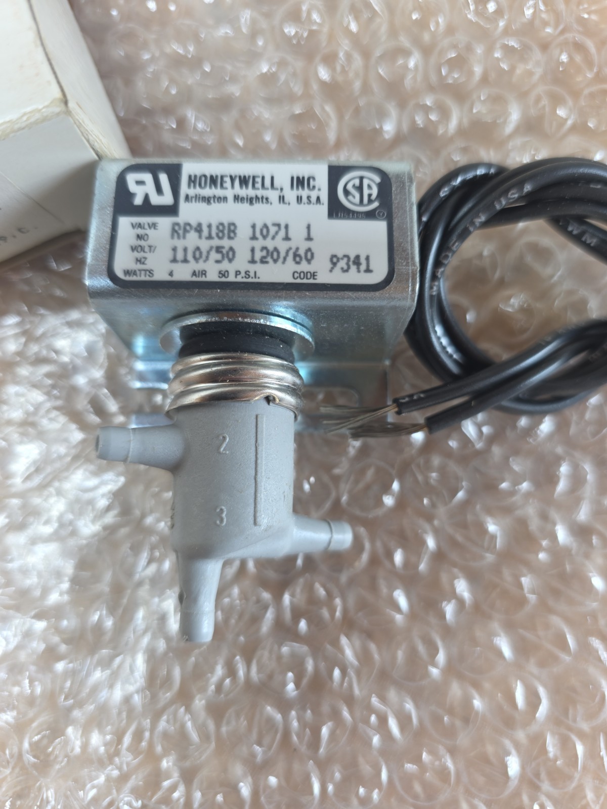 Honeywell RP418A 1107 1