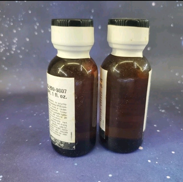 Cargille Lab. Non-Drying Immersion Oil Microscopy Type B – 1 FL OZ Lot Of 2 NOS
