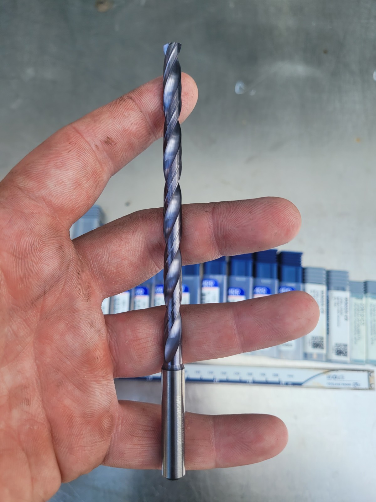 Tool Lot (Carbide Drills And End Mills)