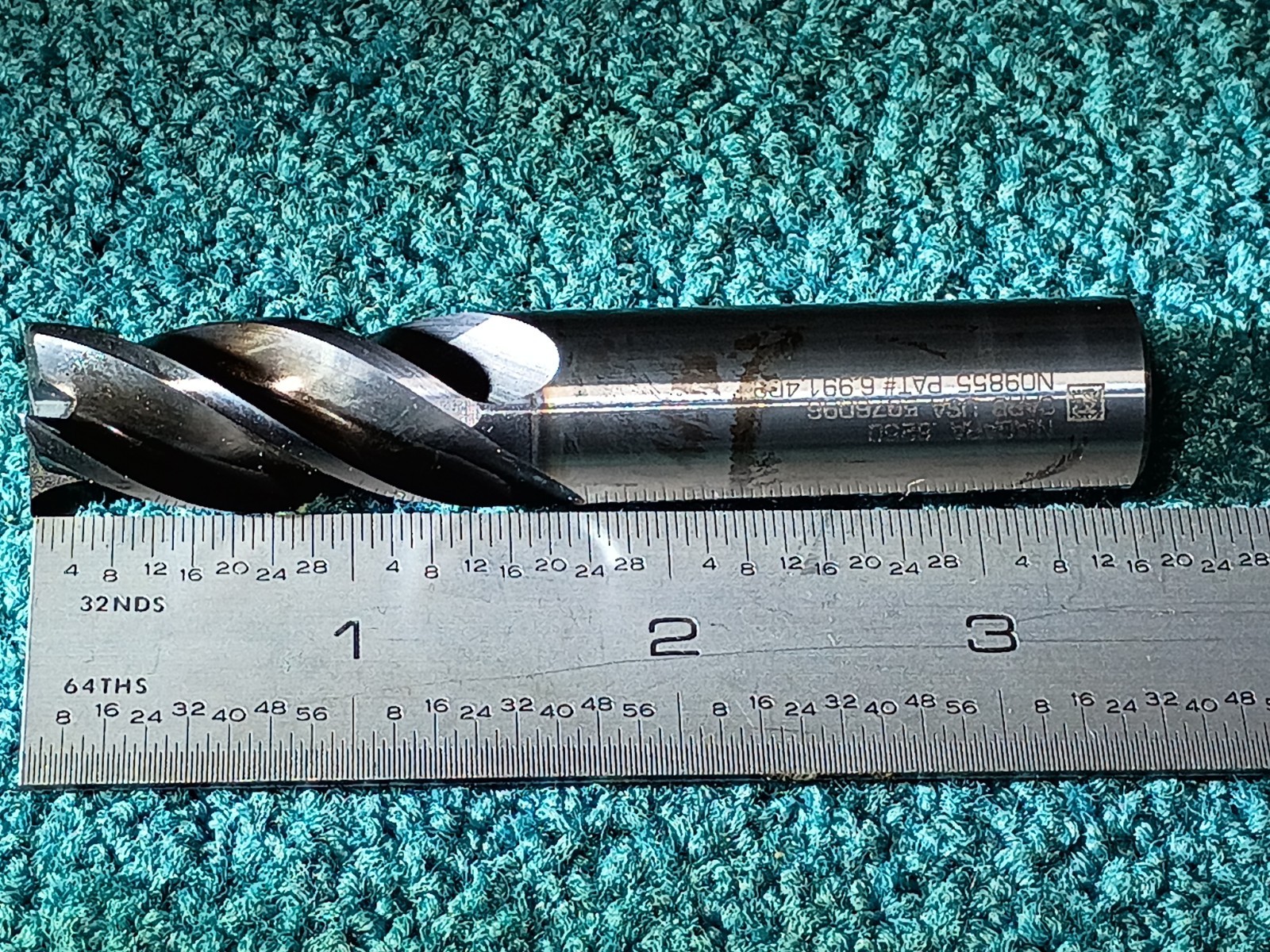 Niagara 5/8″ Solid Carbide Endmill STR430.2-0.625-D2-R030.3-Z4 AlTiN 1-1/4×3-1/2