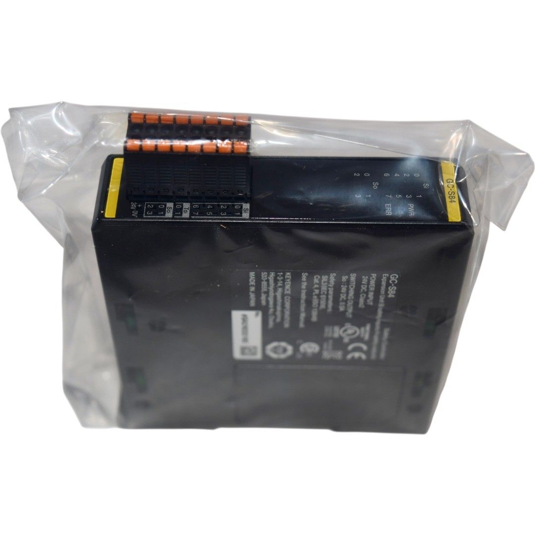 NEW Keyence GC-S84 Safety Controller Expansion Unit 8 Safety Inputs 4 Outputs