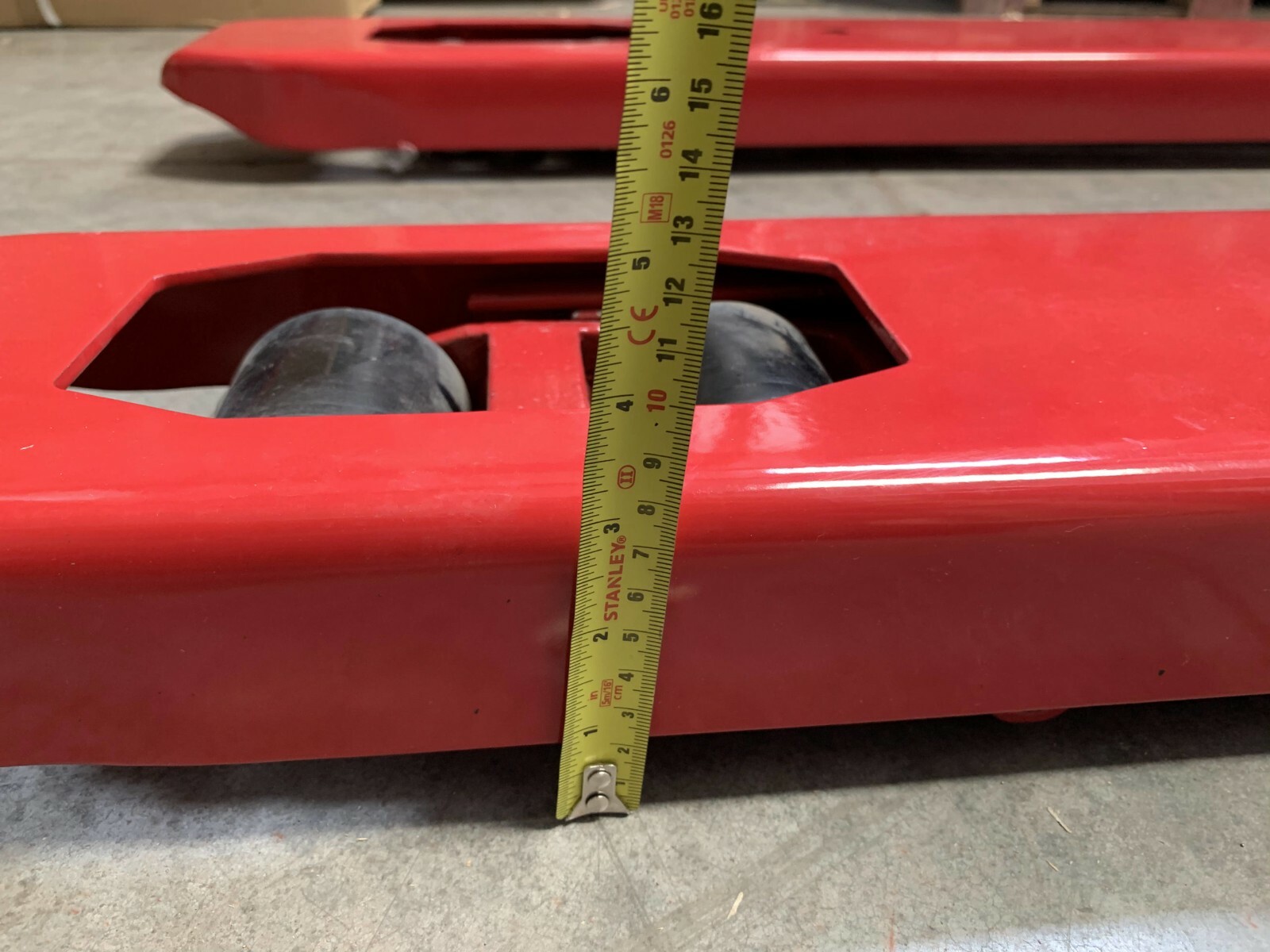 5 Year Warranty Pallet Jack Scale with Built-in PRINTER 5,000 x 1 lb Capacity