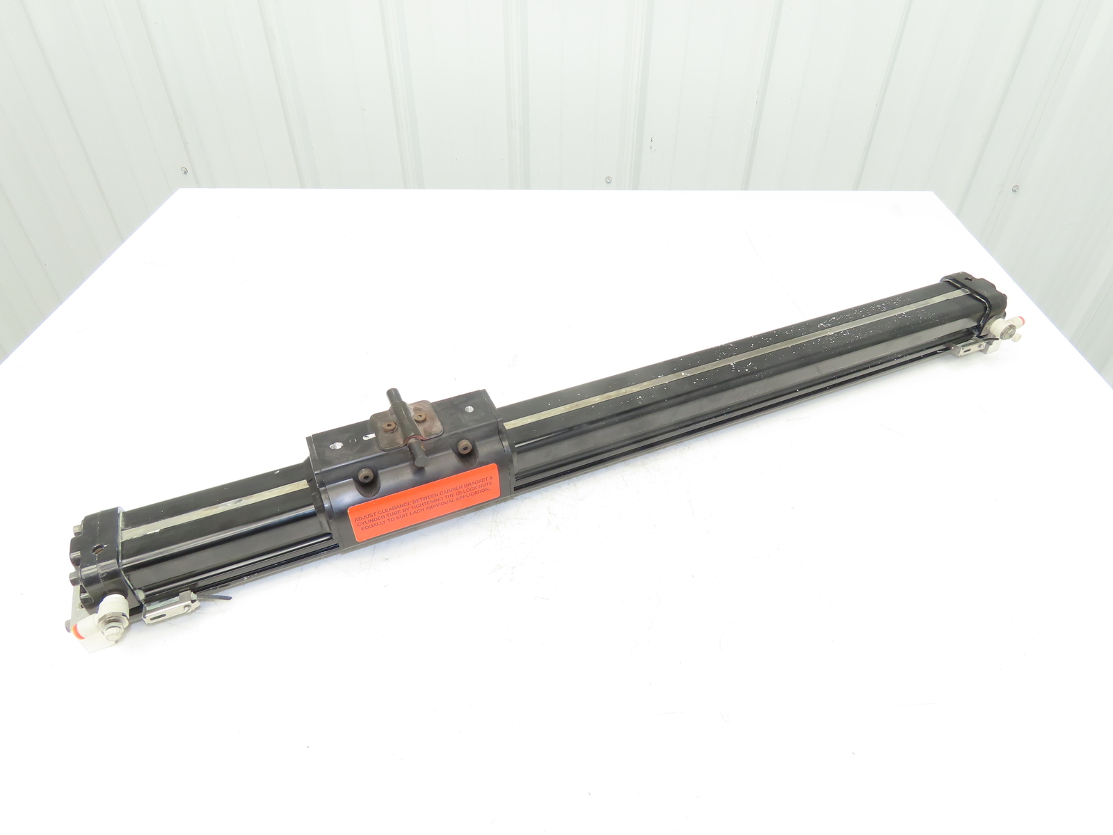 Tolomatic BC215 NP SK24.000 FL BT2 Pneumatic Band Cylinder Actuator 24″ Stroke