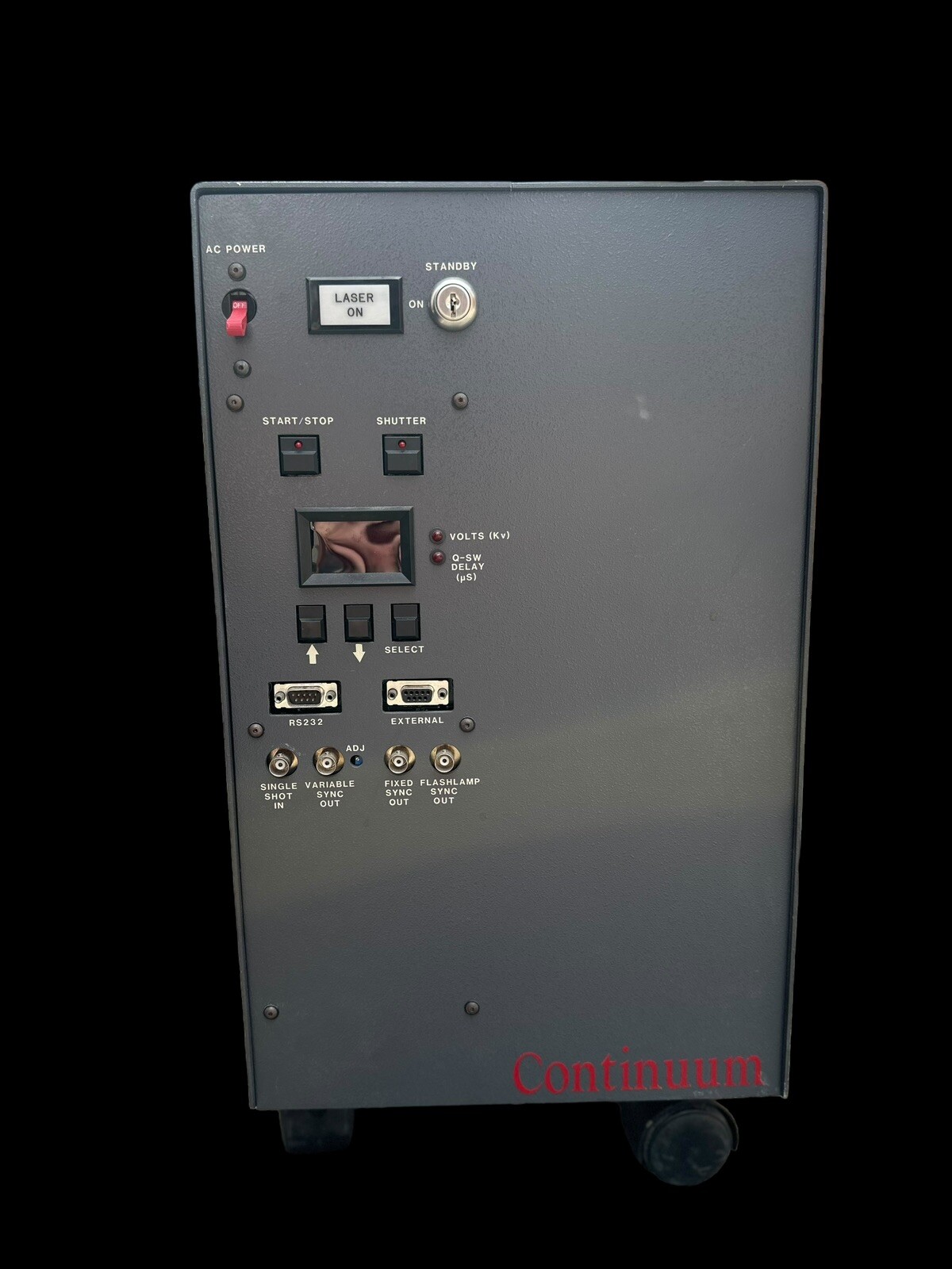 Continuum Surelite SLII-10 Power Supply With Spectra Physics 177-G02 Laser