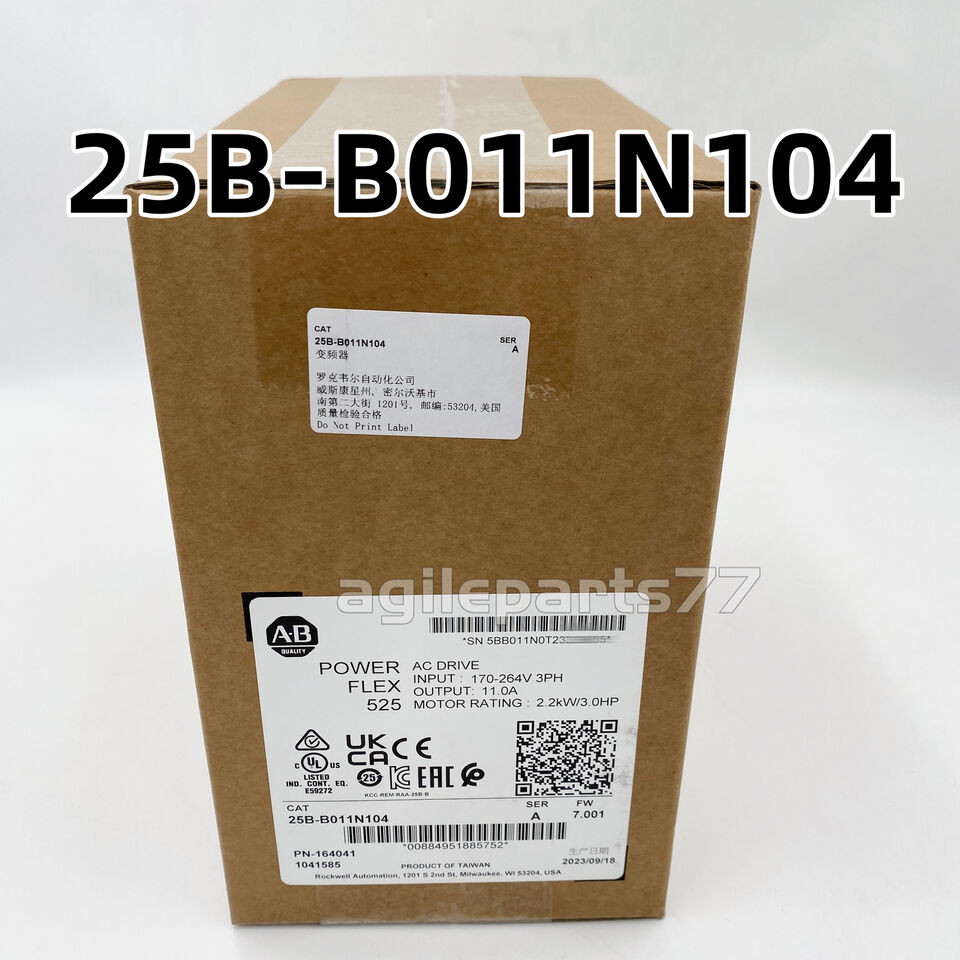 PowerFlex 525 Adjustable Frequency AC Drive 25B-B011N104