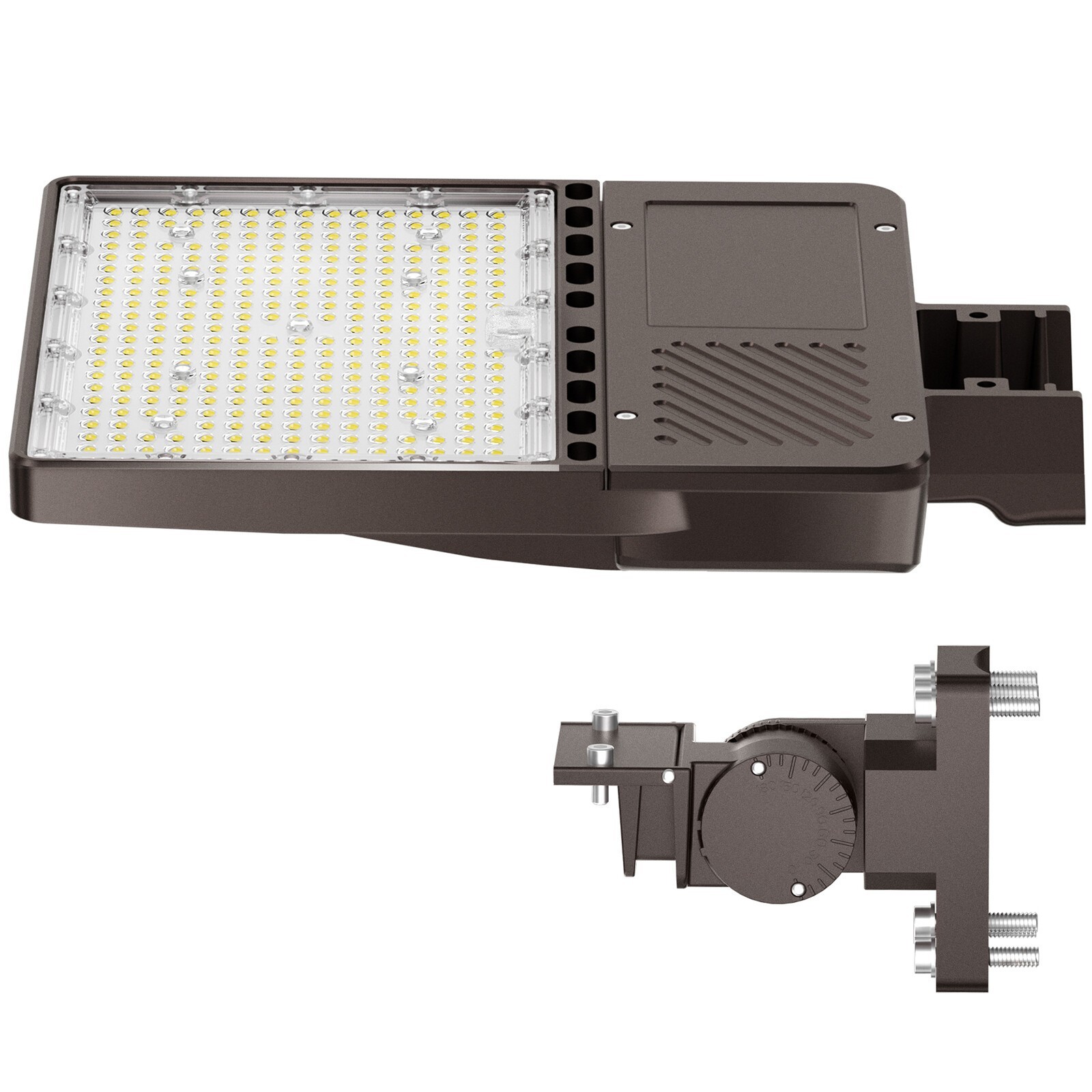 150W LED Area Stadium Light Parking Lot Shoebox Dusk to Dawn Flood Wall Lighting