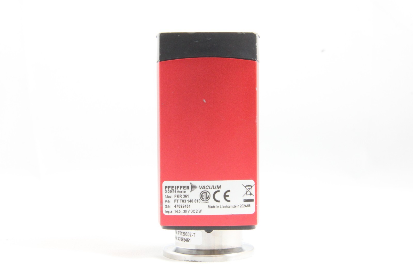 Pfeiffer Vacuum PTT03140010, PKR 361, Full-range vacuum pressure sensor #5737