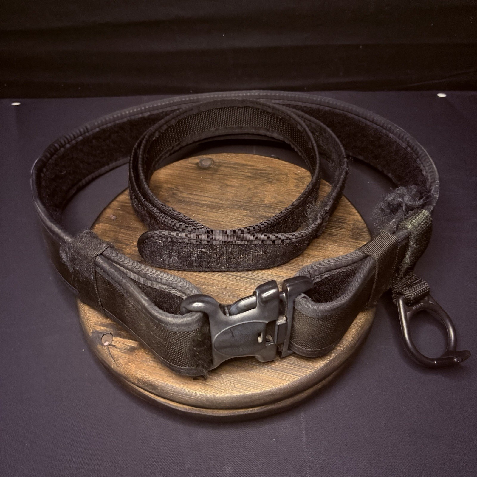 Bianchi Nylon Duty Belt 7200 Size 34″-40″ w/ Inner Belt & Baton Ring Holster