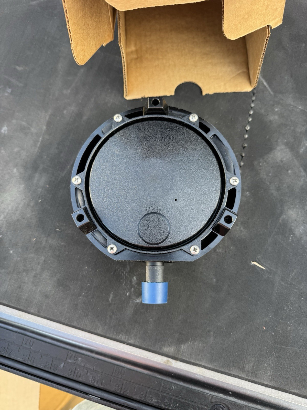 Ashcroft Duragauge Pressure Gauge 0-200 PSI 4-1/2in Face 1/4in Side/Bottom
