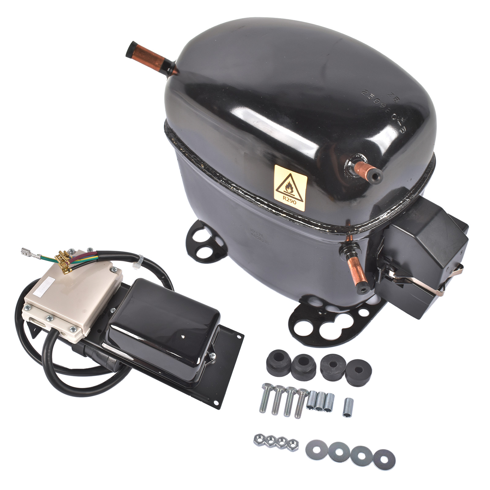 SCE21CNLX R290 Refrigeration Compressor 3231 BTU LBP 115V for Embraco NT2180UV