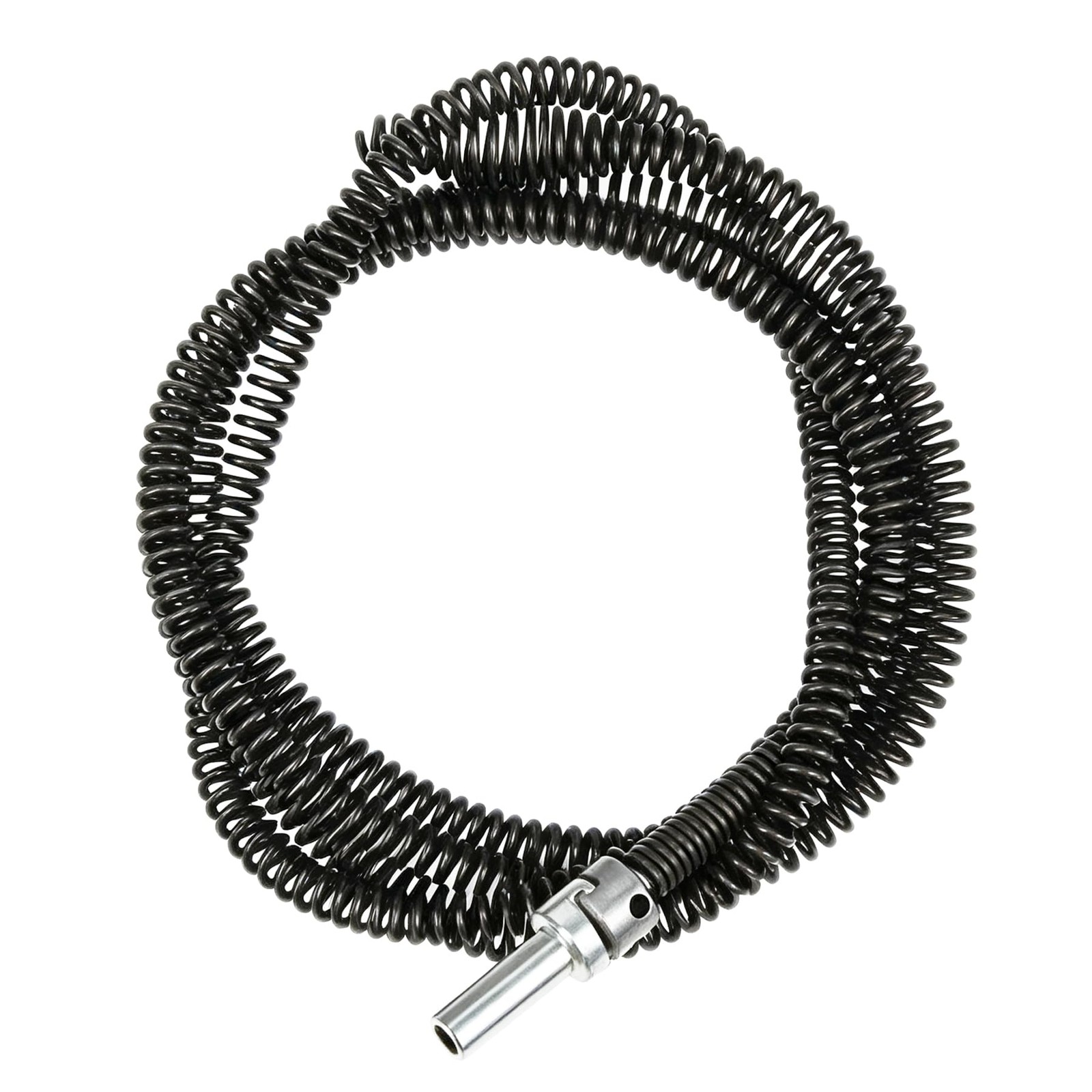 Drain Auger Snake Cable with Drill Adapter 6.5 Ft Heavy Duty