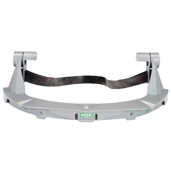 Msa Safety Face Shield Frame, 3.228″ Height, Not Applicable Suspension, Gray