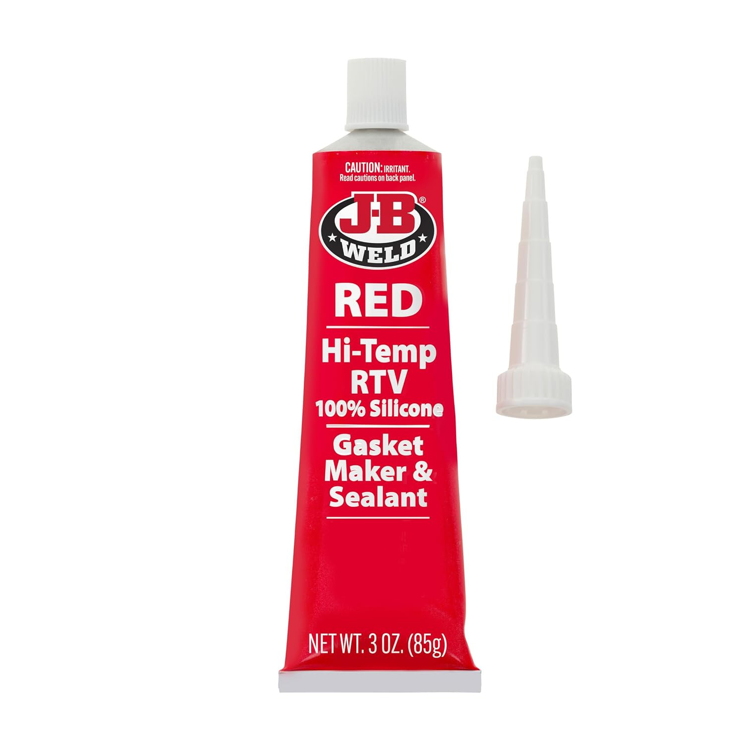 31314 Red High Temperature RTV Silicone Gasket Maker and Sealant – 3 Oz. – 2-Pac
