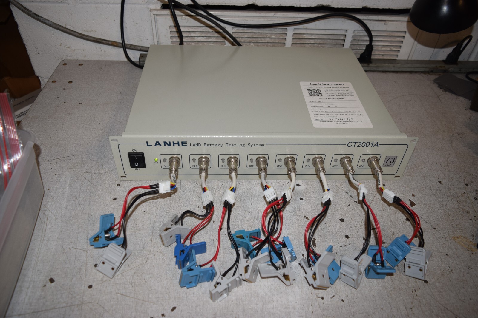 Lanhe Land CT2001A Battery Testing System