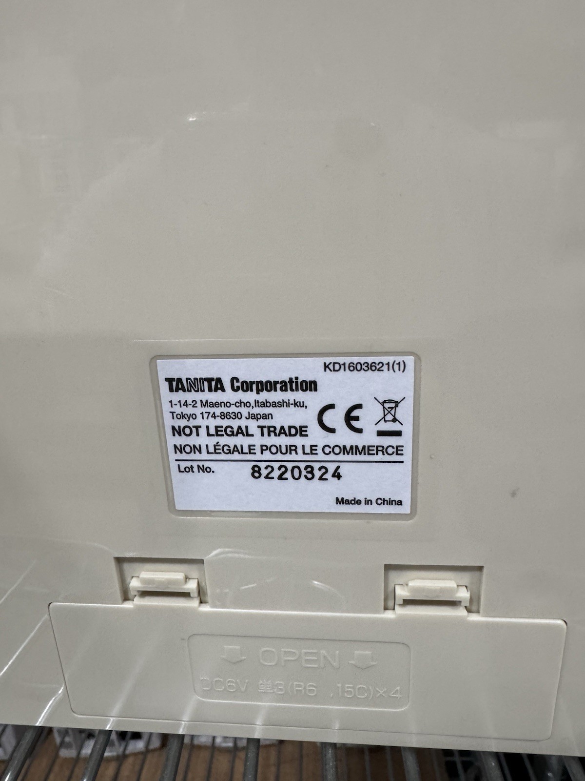 Tanita KD-200 Professional Digital Scale Tested Working