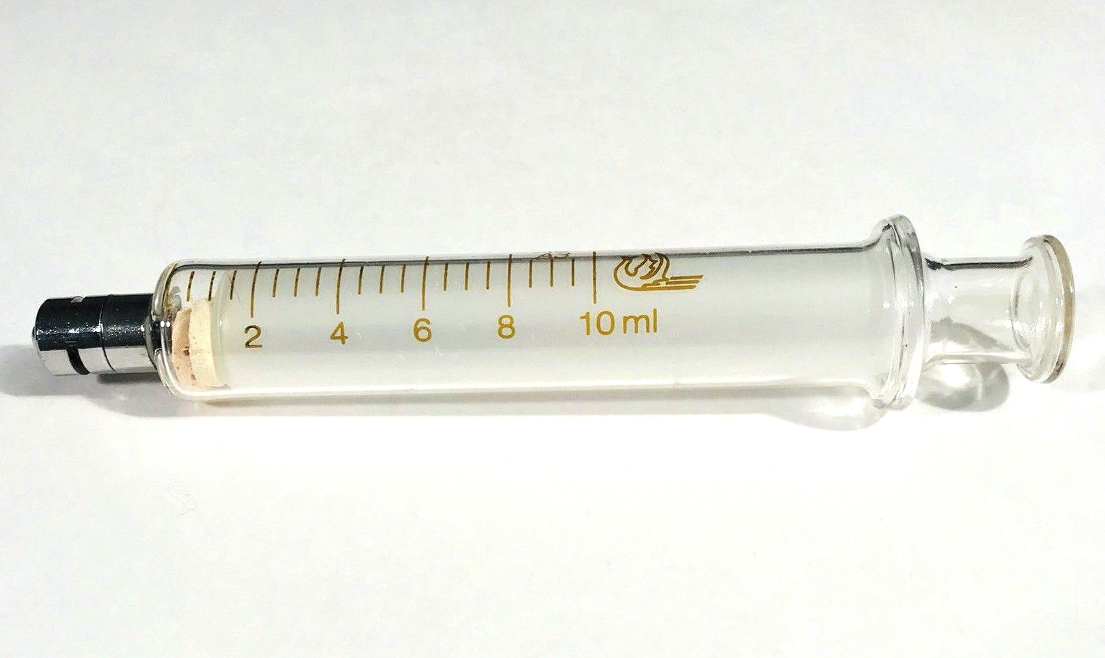 10 mL 10 cc GLASS SYRINGE LUER LOCK TIP TO SLIP TIP NEW FREE SHIPPING USA