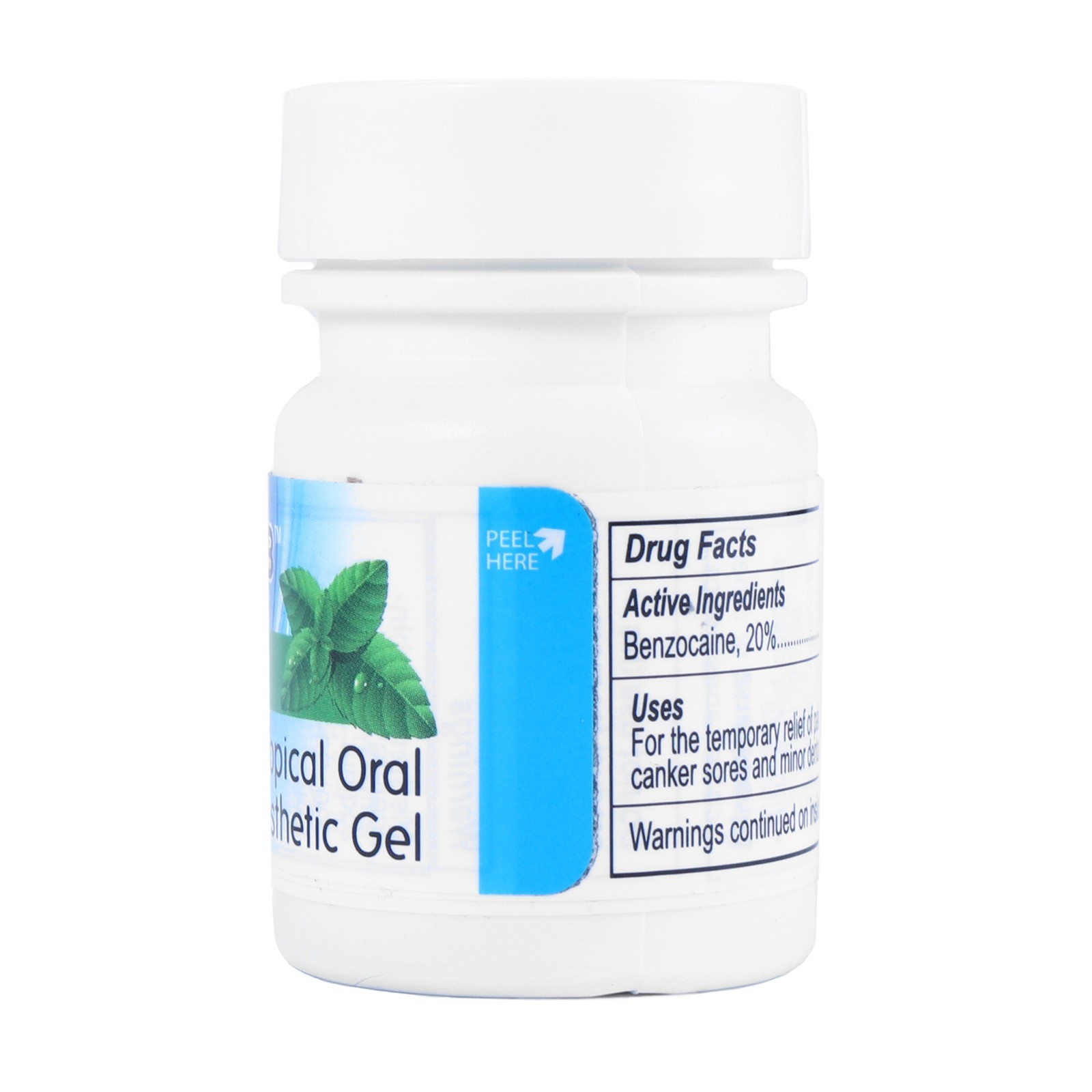 Mark3 Dental Topical Anesthetic Gel 20% Benzocaine 1OZ Jar Mint