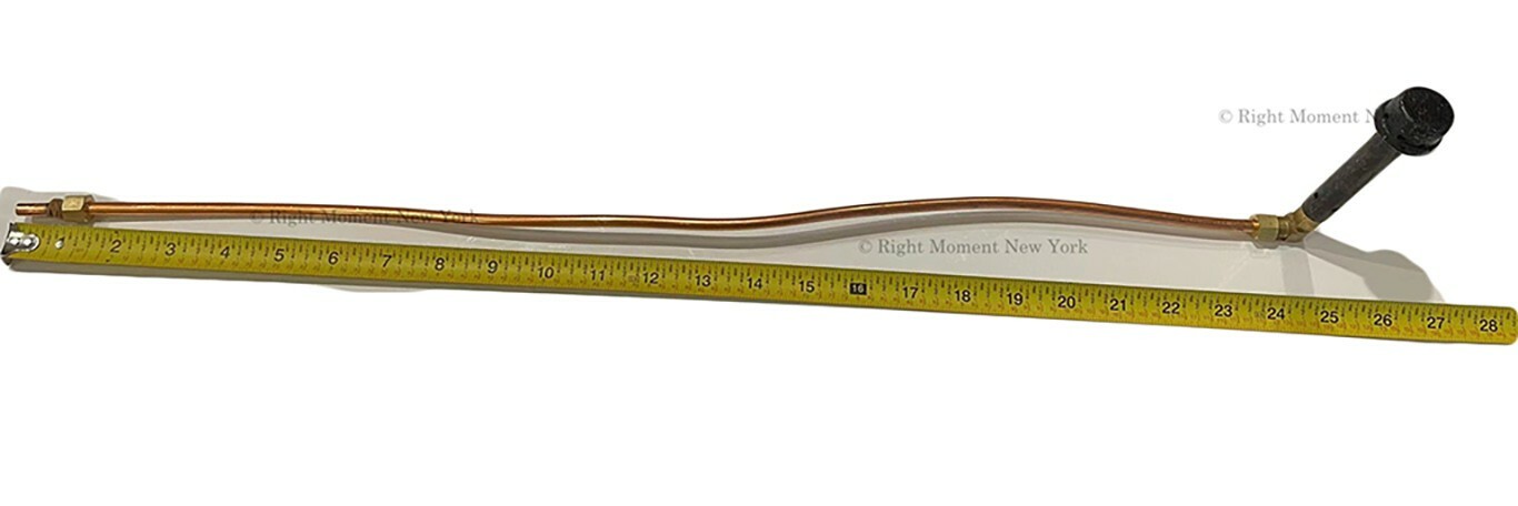 24″W Pilot Tube with Pilot Head 4″H for Commercial Wok Range Parts, Natural Gas