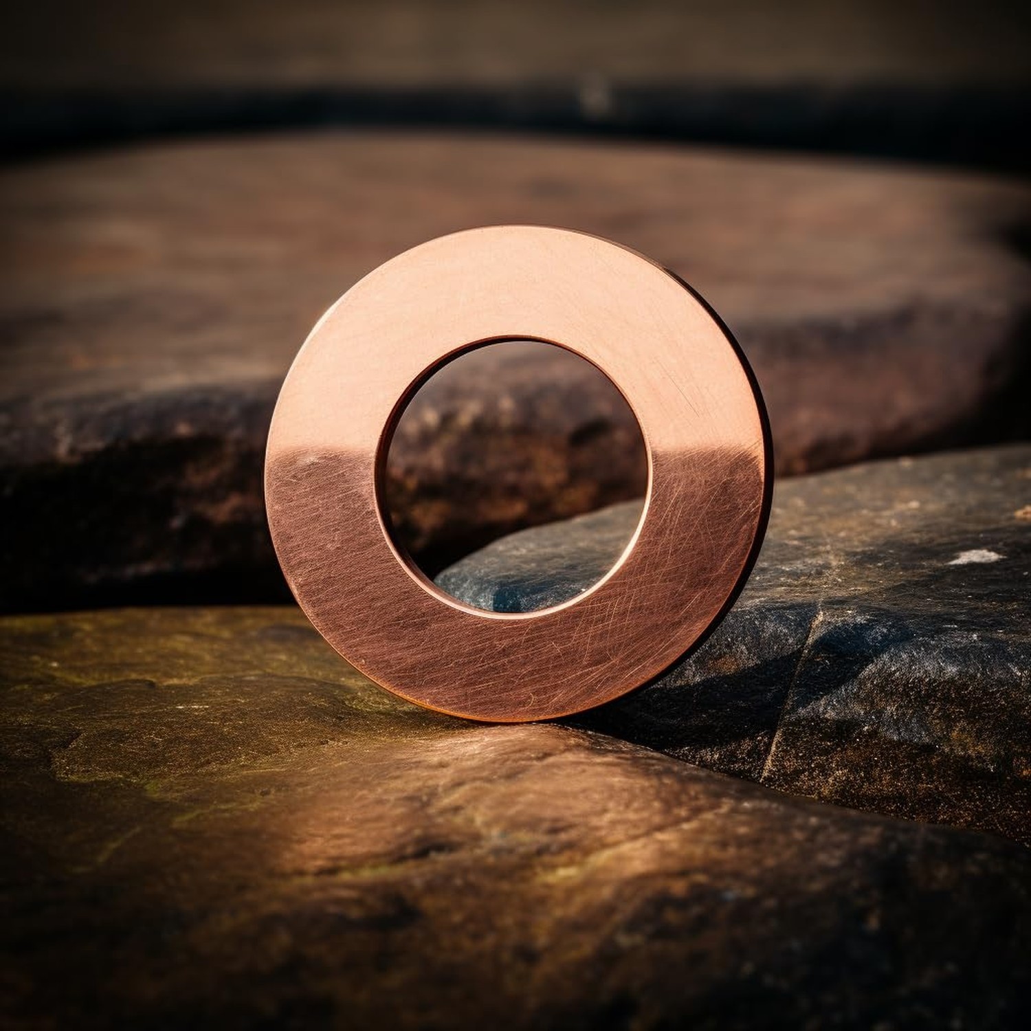 M8 Flat Washer Copper Sealing Ring, 8mm ID 12mm OD 1mm Thickness Metric Seali…
