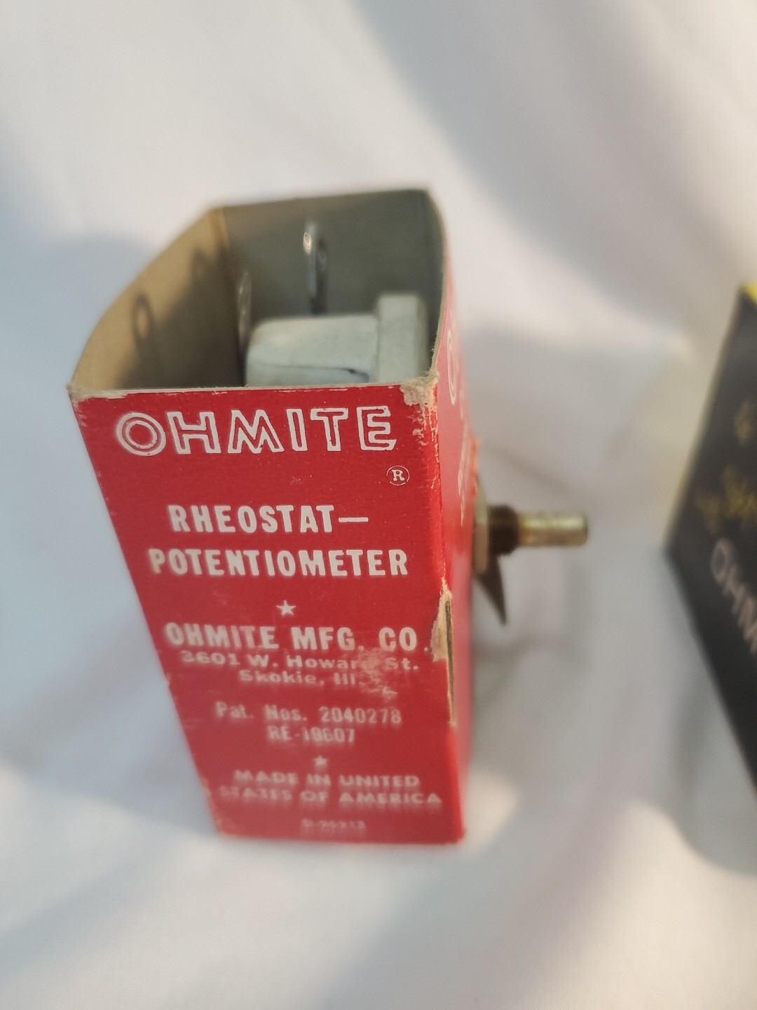 Ohmite RHS100 All Ceramic ENAMELED MODEL K Rheostat 100W 1500 OHM #0458