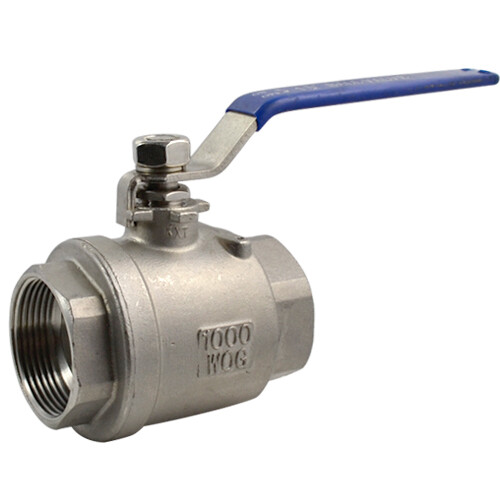 Ball Valve 1/2″- 4″ 2″ 1″ NPT Thread Full Port Stainless Steel SS316 US STOCK