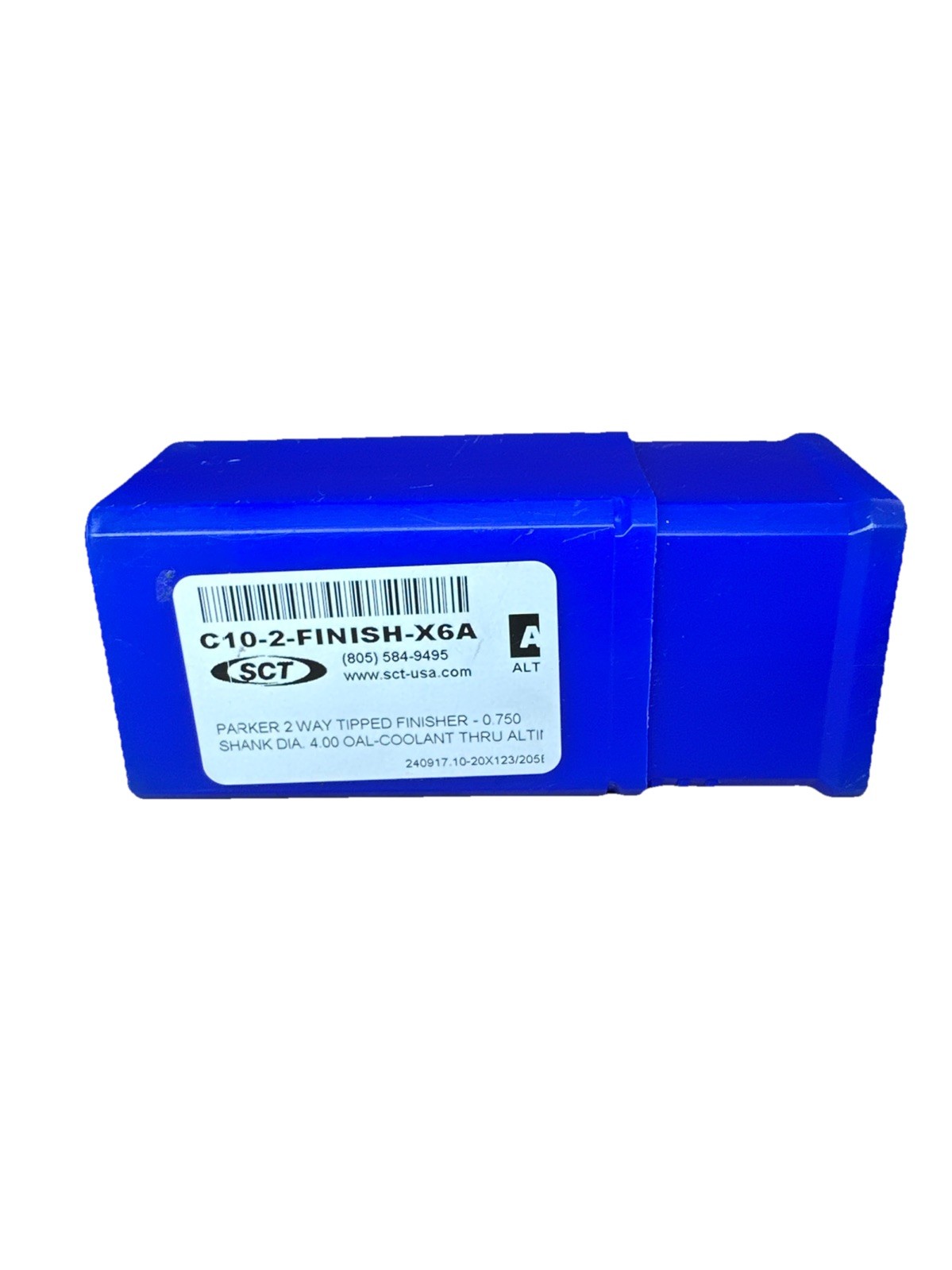 SCT C10-2-Finish-X6A Parker 2 Way Topped Finisher .750 Shank Dia 4.00 OAL Coolan