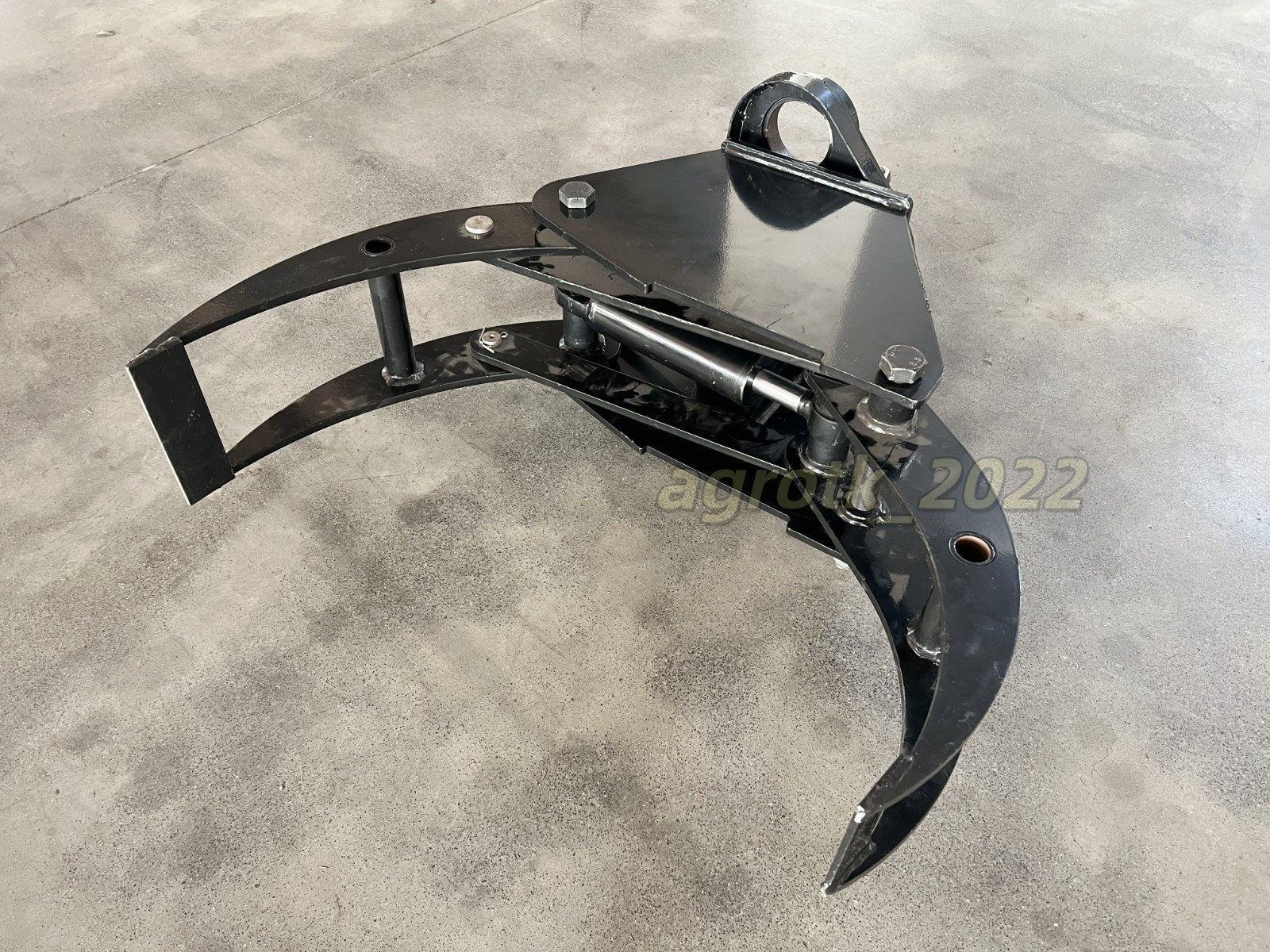 Agrotk Hydraulic Rotation Rock Log Grapple Mini Excavator Attachment 12EX-XZZMQ