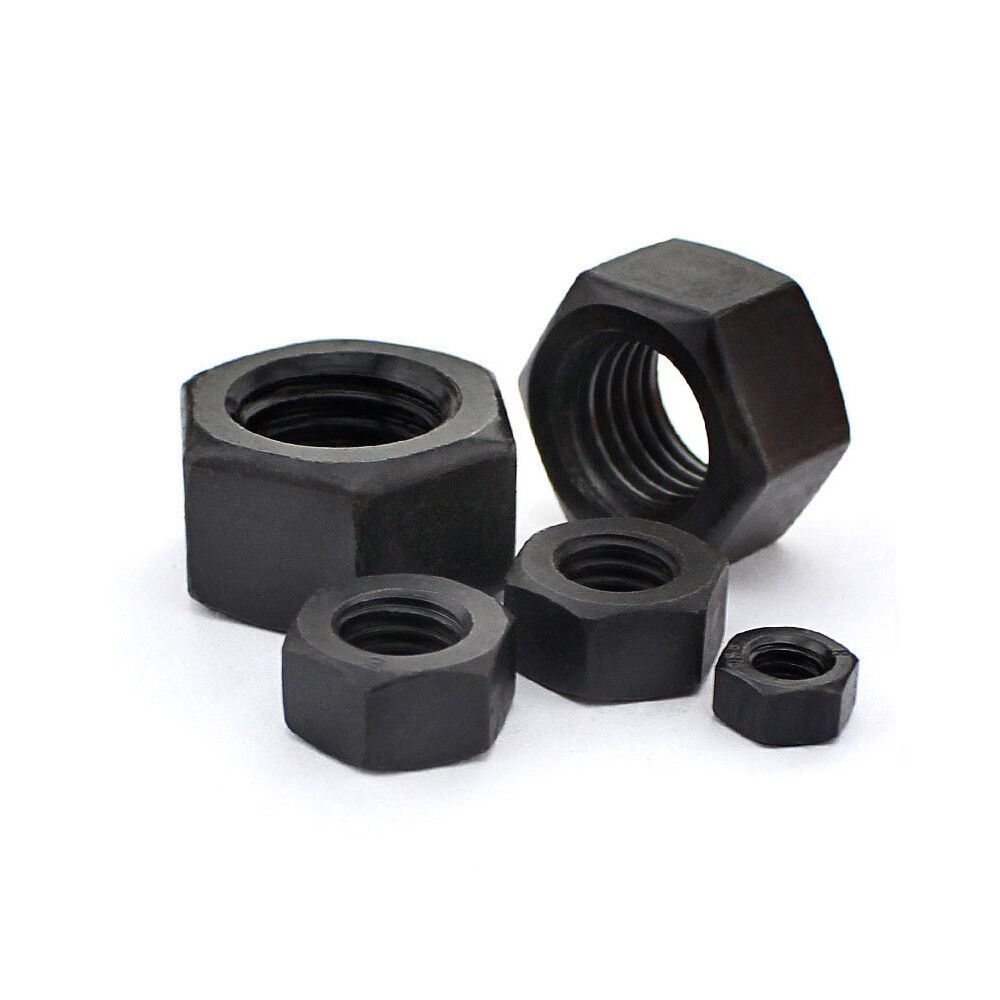 Black 304 Stainless Steel Micro Mini Hexagon Nuts DIN934 M1 M1.2 M1.4 M1.6 M2