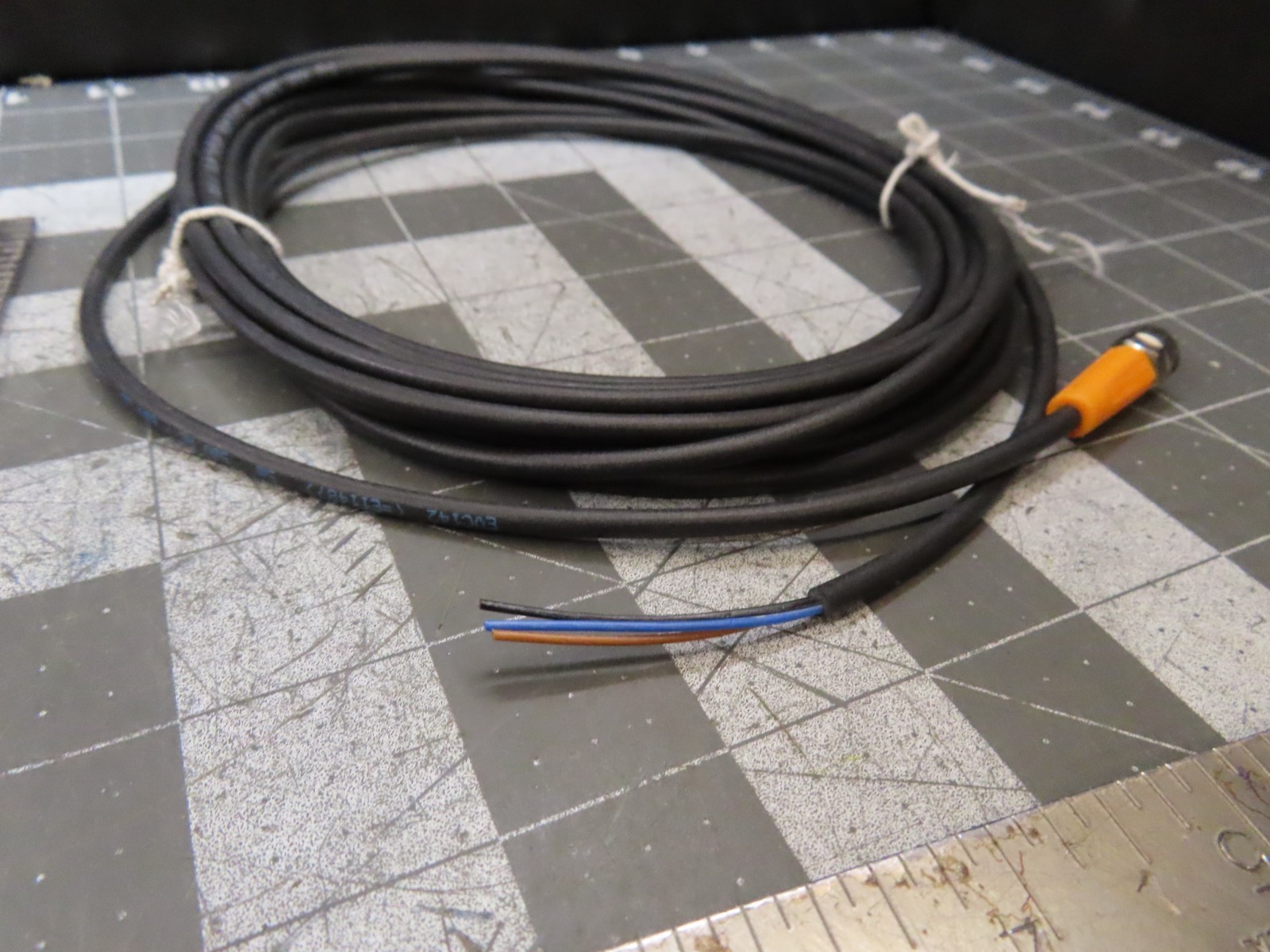 IFM EVC142 Single-Ended Female Cordset M8 Connector 5 Meter