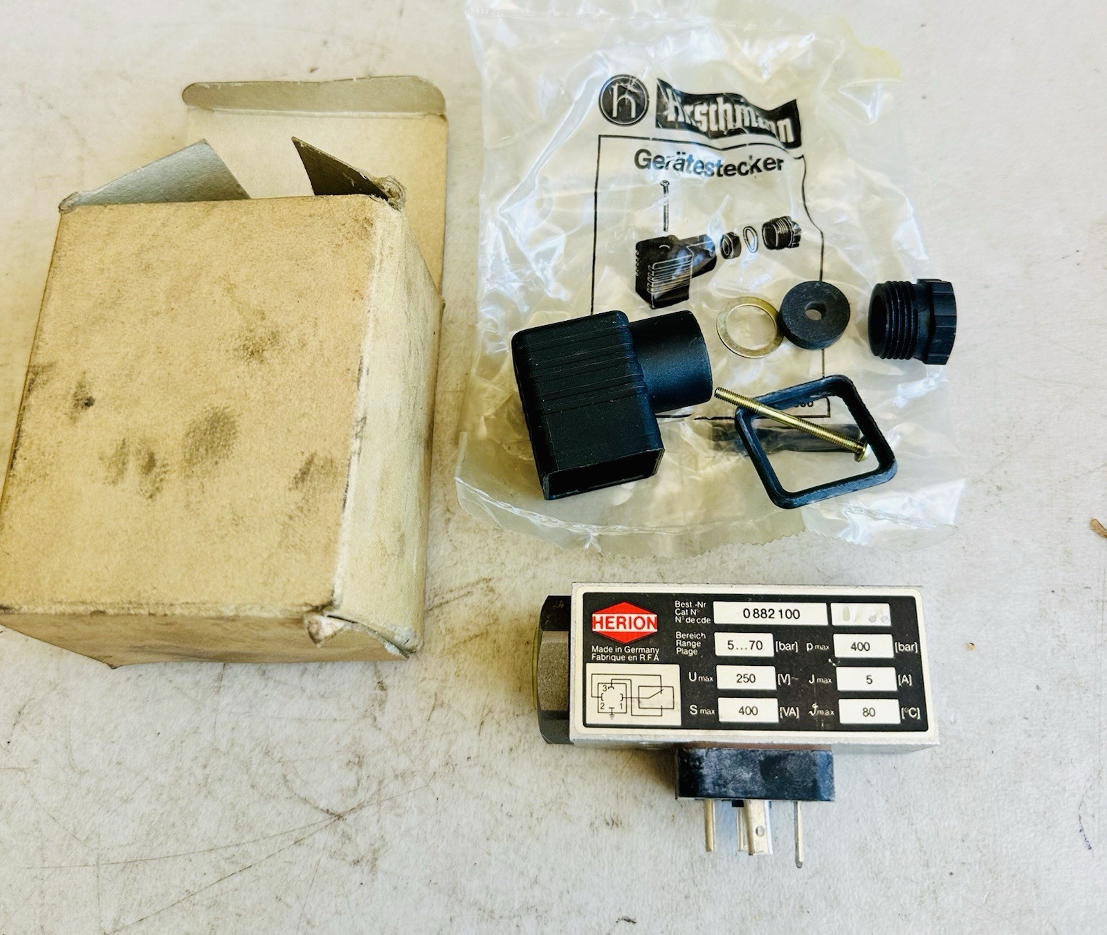 HERION Solenoid Valve-0882100