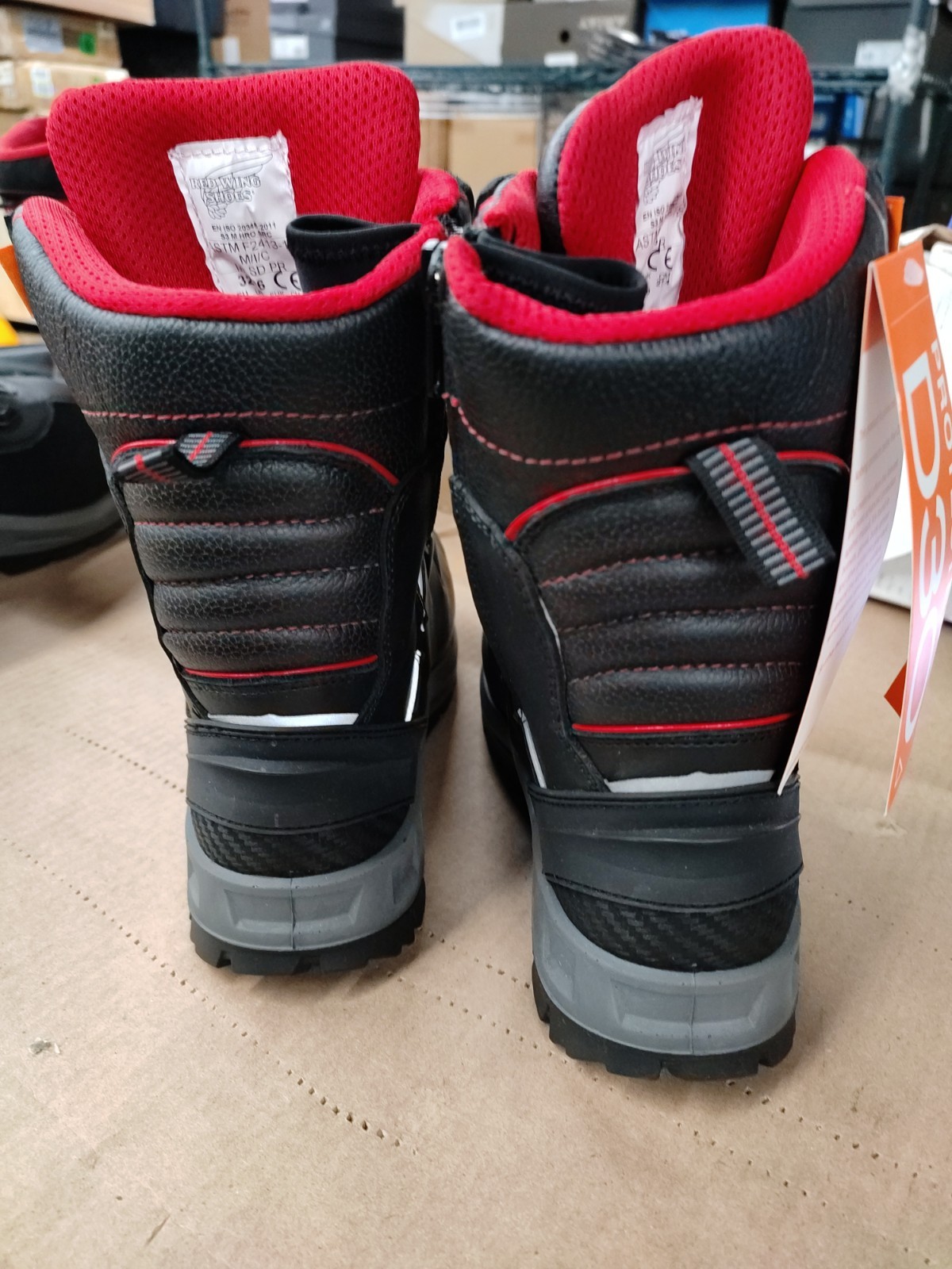 Red Wing Petroking 8 Inch 3206 Waterproof Safety Work Boots Men’s Size 8 US