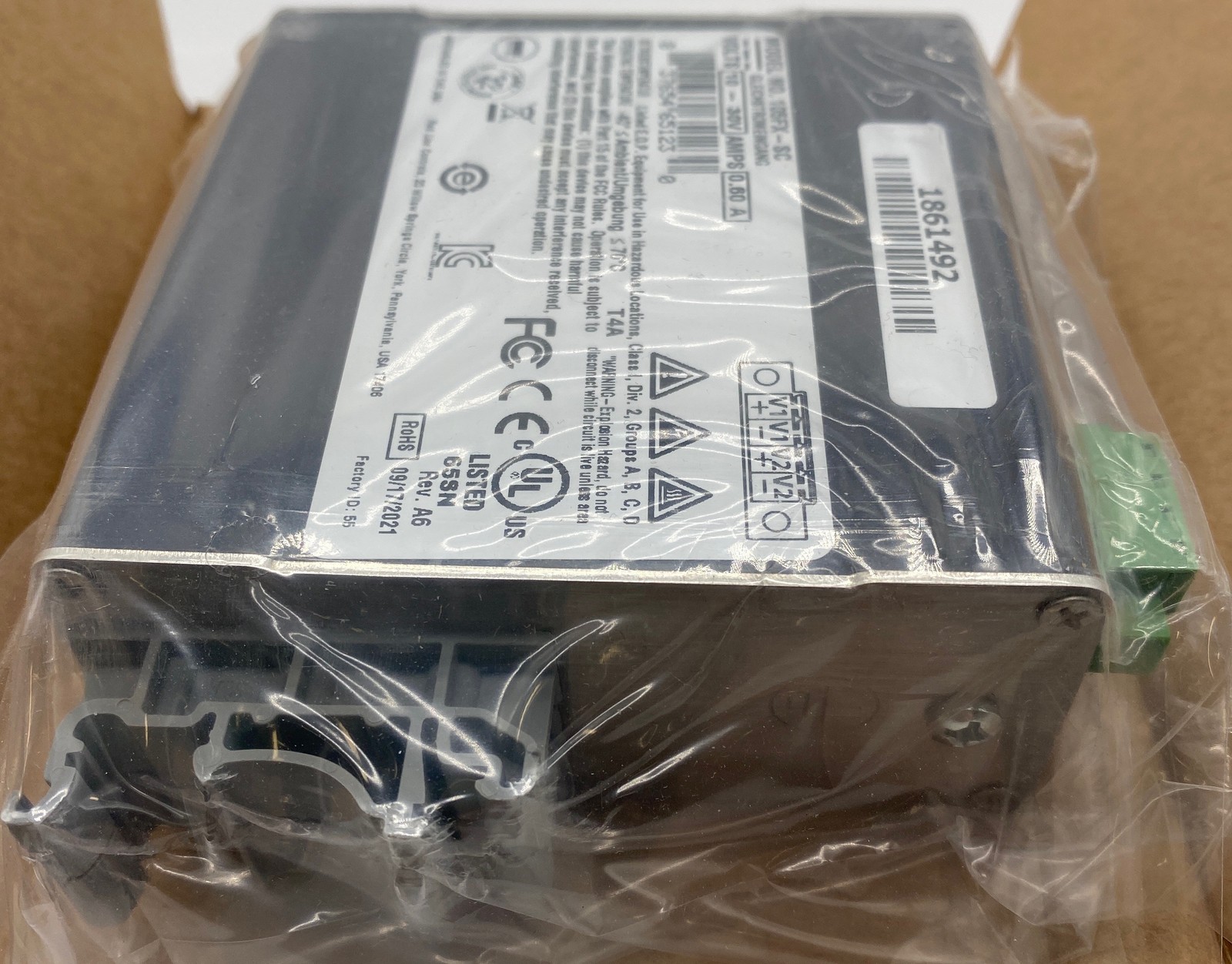 Red Lion Controls 150FX-SC Industrial 4-Port Ethernet Switch