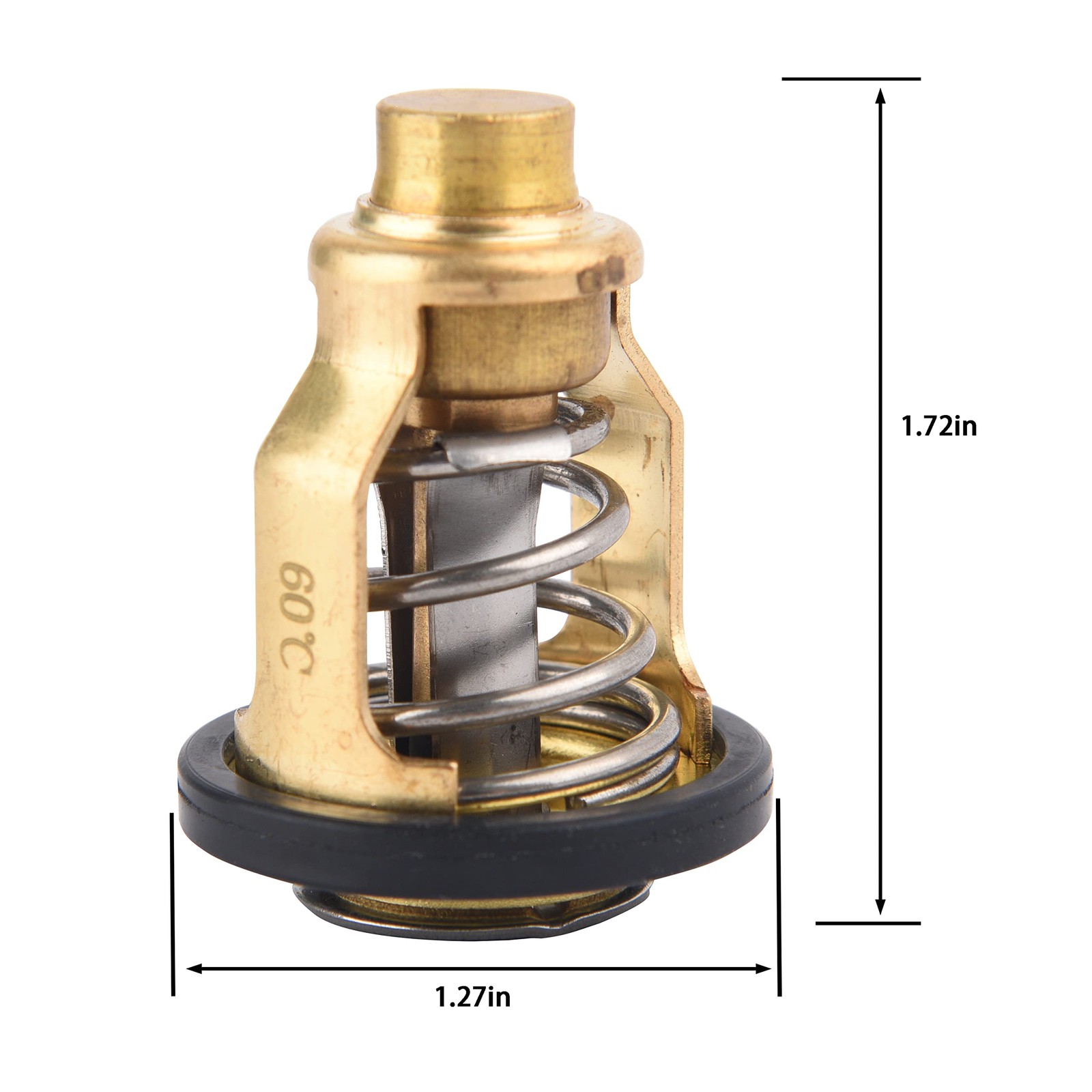 LENMISO 60°C 140F Thermostat Compatible with Suzuki Outboard DF200 DF225 DF25…