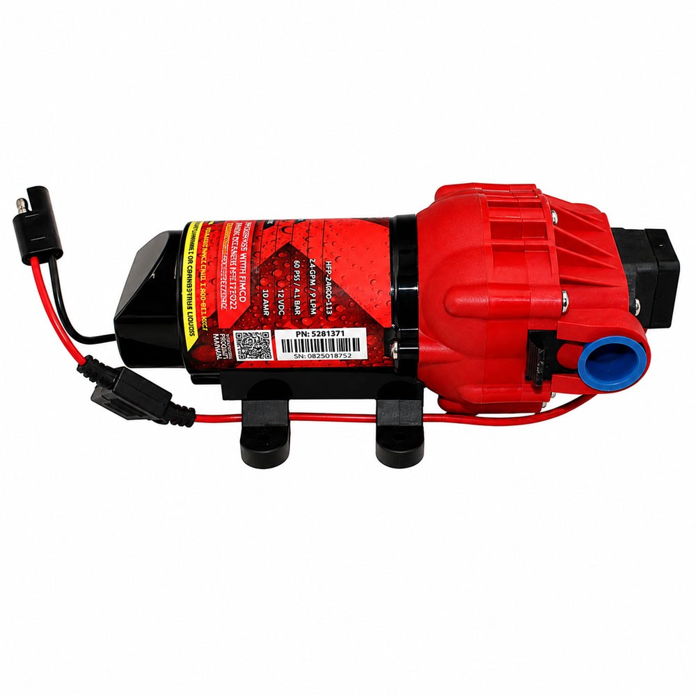 Fits Fimco 12 Volt 2.4 Gpm High-Flo Pump 02100907A 5275703 5275497 5275087