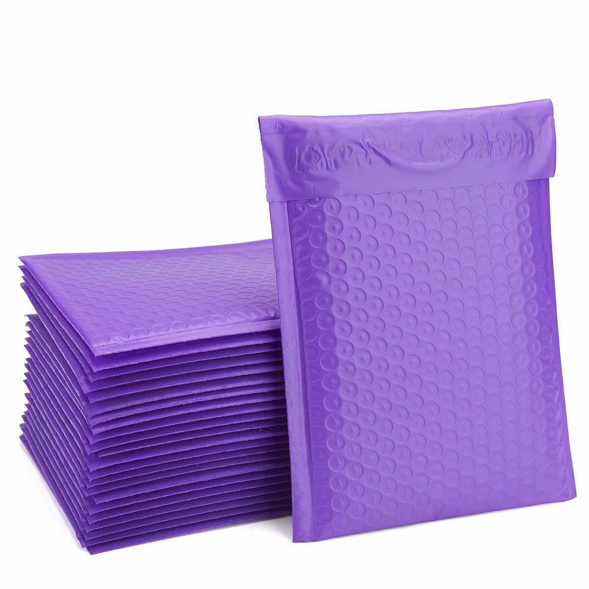 Mix Your Color 500 Poly Bubble Padded Envelopes Mailers #0 6×10 (Inner 6×9)