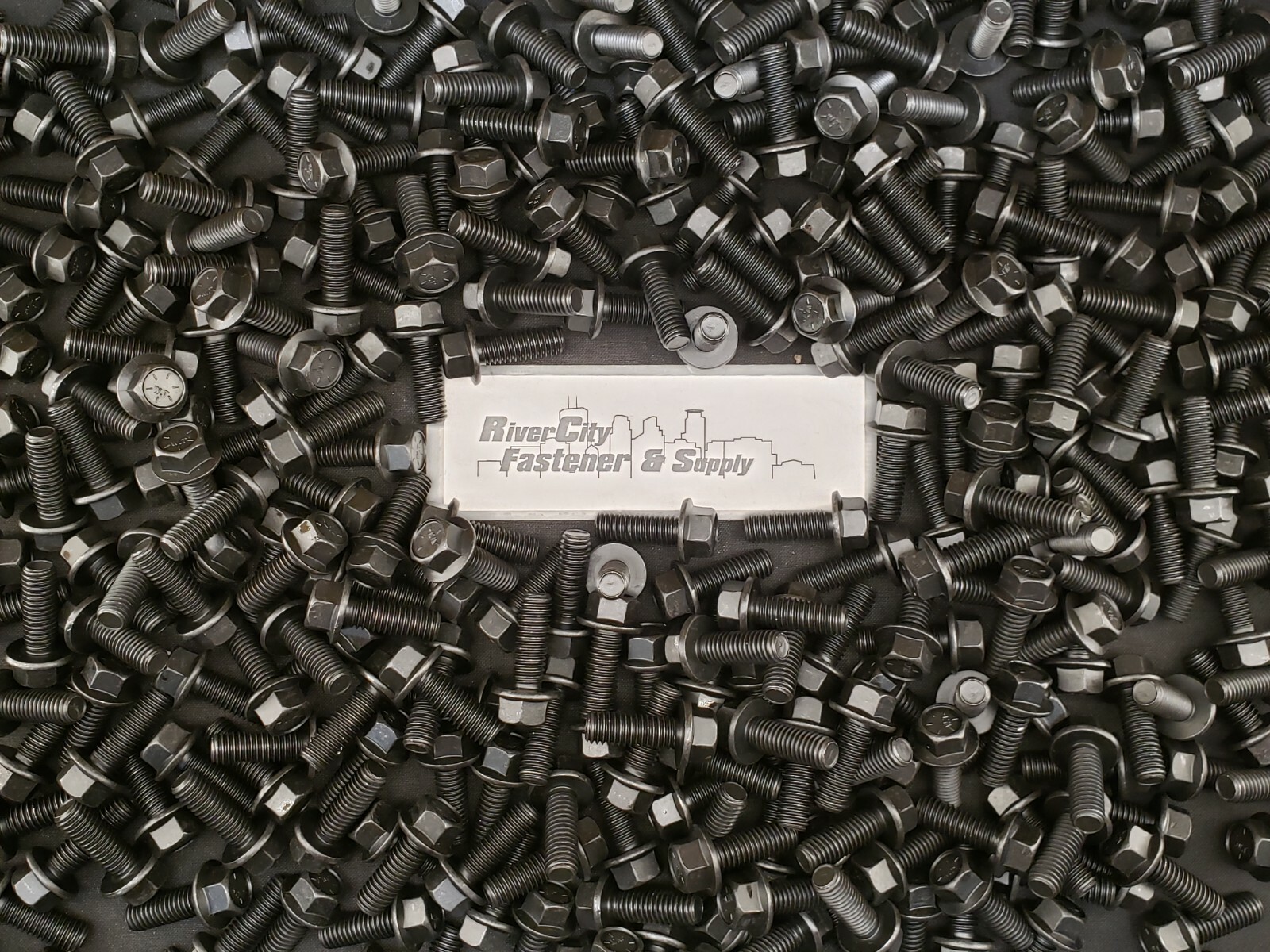 (10) 7/16-14×1-1/4 Grade 8 Hex Head Flange / Frame bolt / Cap Screw 7/16 x 1-1/4