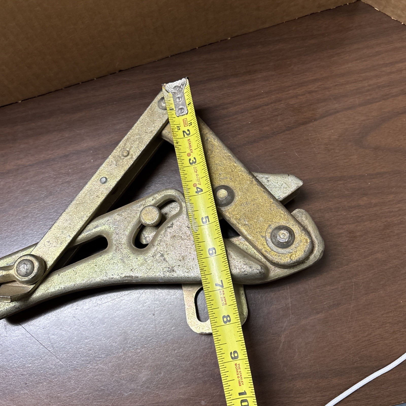 Klein Tools 1659-40H, 8000 Lbs Max, .49-.79 IN, 12.45-20.07 MM Grip LINEMAN