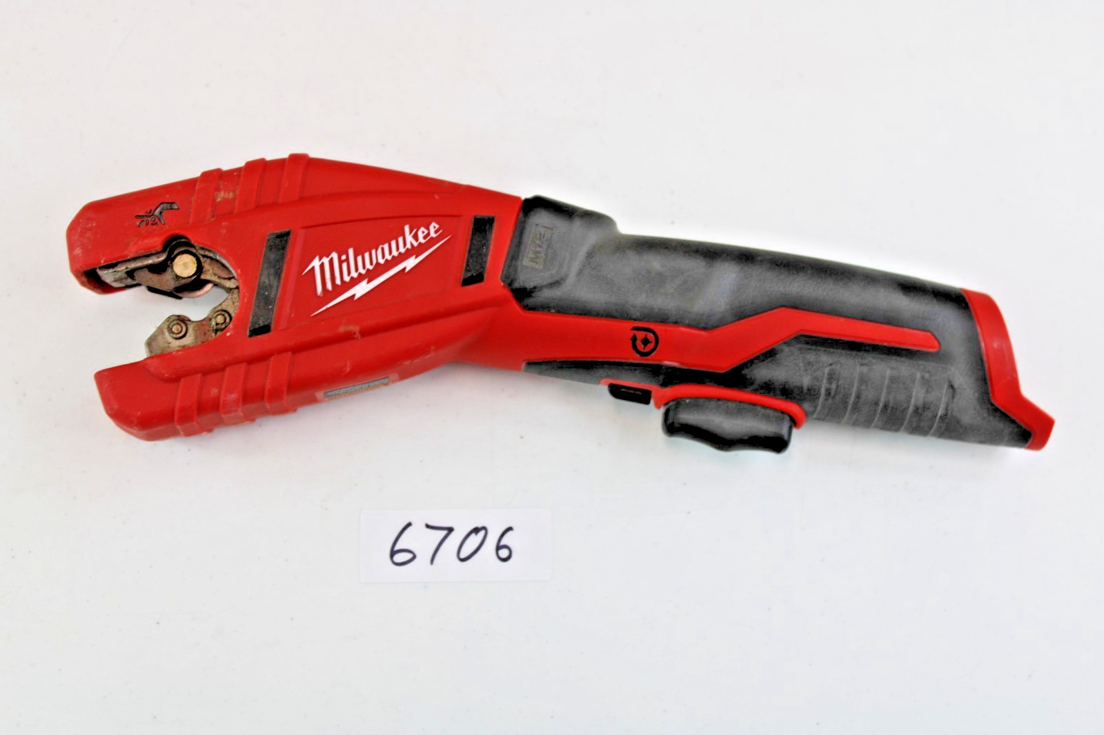 Milwaukee 2471-20 M12 Cordless Copper Tubing Cutter – Red-used-6706