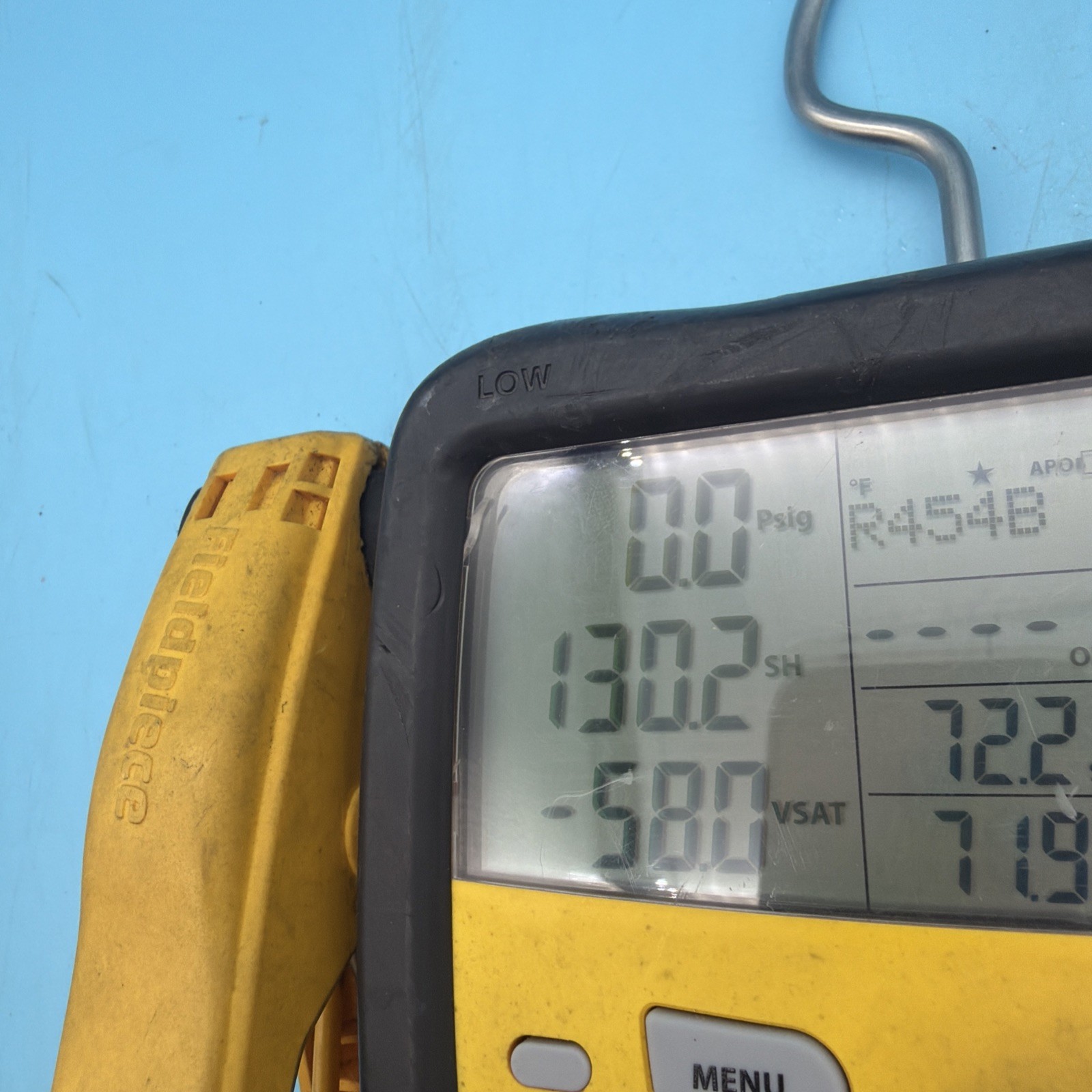 Fieldpiece SM480V SMAN 4-Port Digital Refrigerant Manifold Micron Gauge w/ Hose