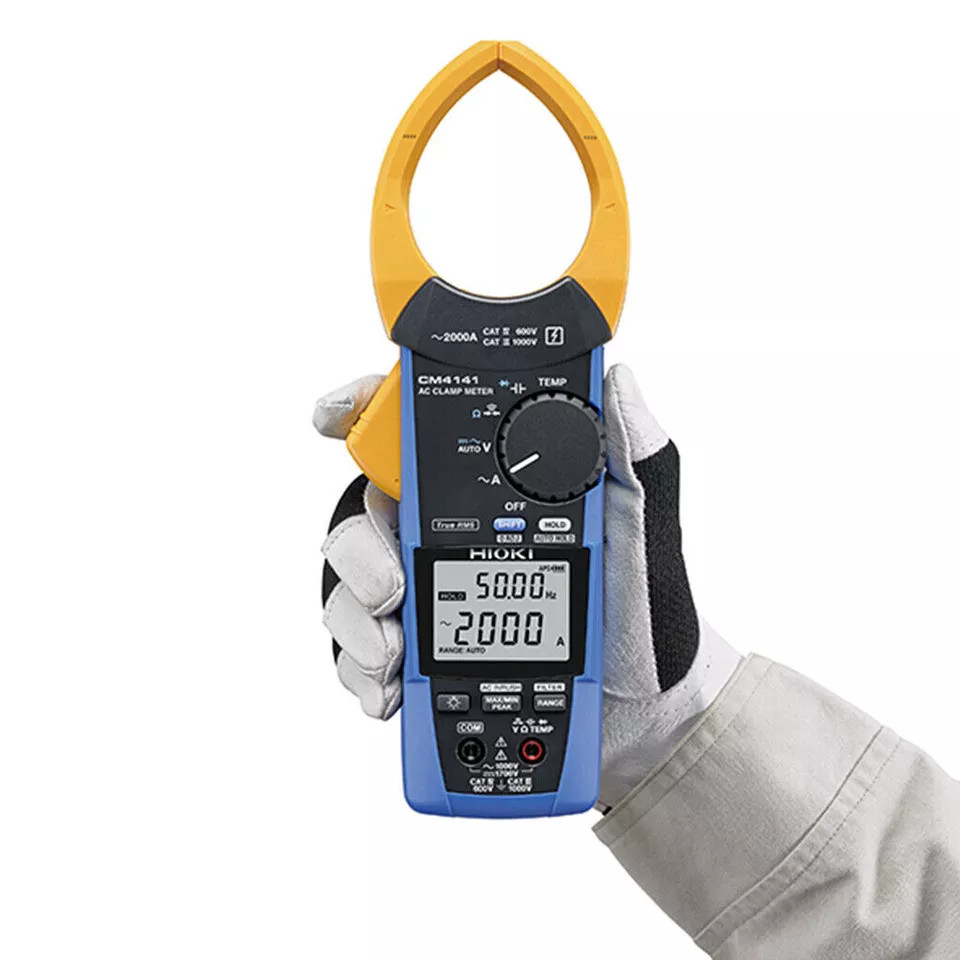 Hioki CM4141-50 AC Clamp Meter Innovative Current Sensor RMS 2000 A Express