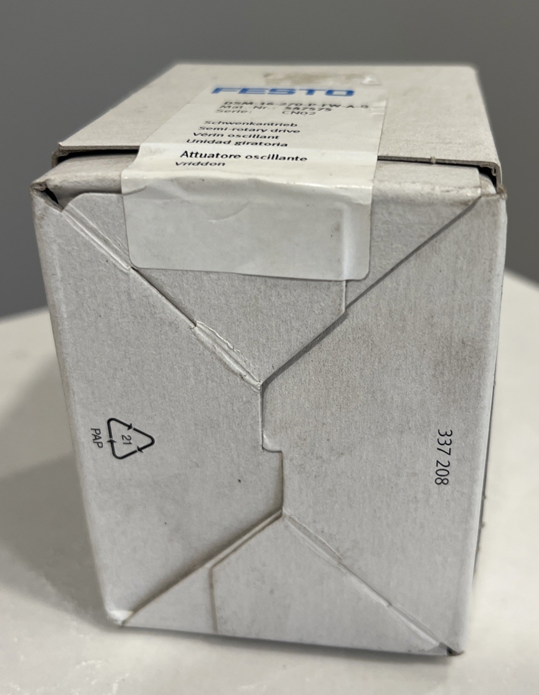 NEW FESTO SEMI-ROTARY DRIVE DSM-16-270-P-FW-A-B DSM16270PFWAB 547575