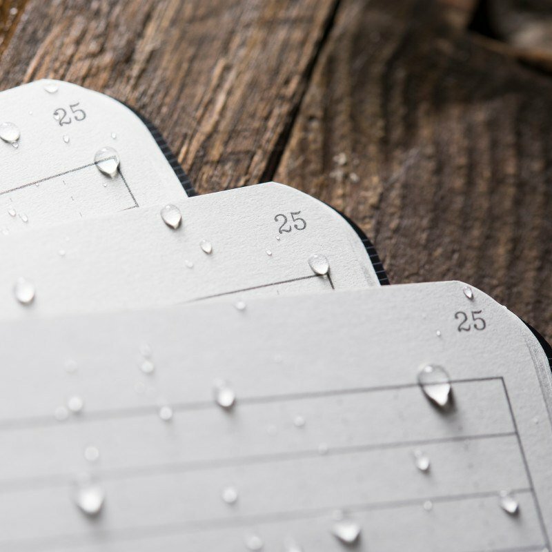 Rite In The Rain Mini Stapled Notebook 3 Pack Black Field-Flex Cover Universal