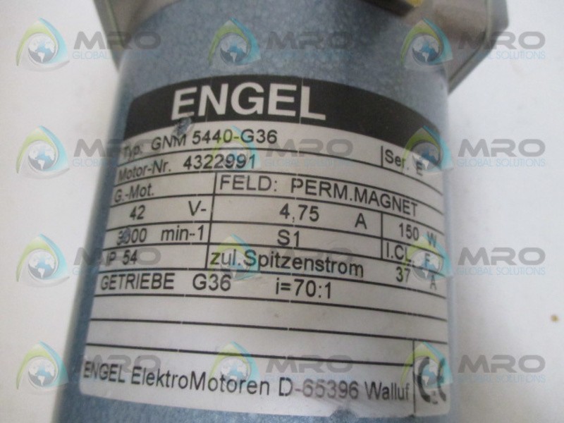 ENGEL GNM5440-G36 SER. E MOTOR NSNP