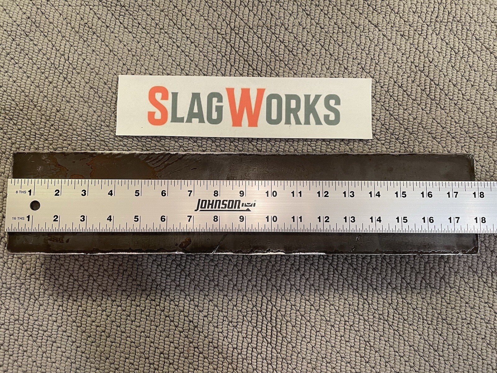 1/8 x4x18 inch steel plate 4”x18” A36 Hot Roll Flat .125″ Thick
