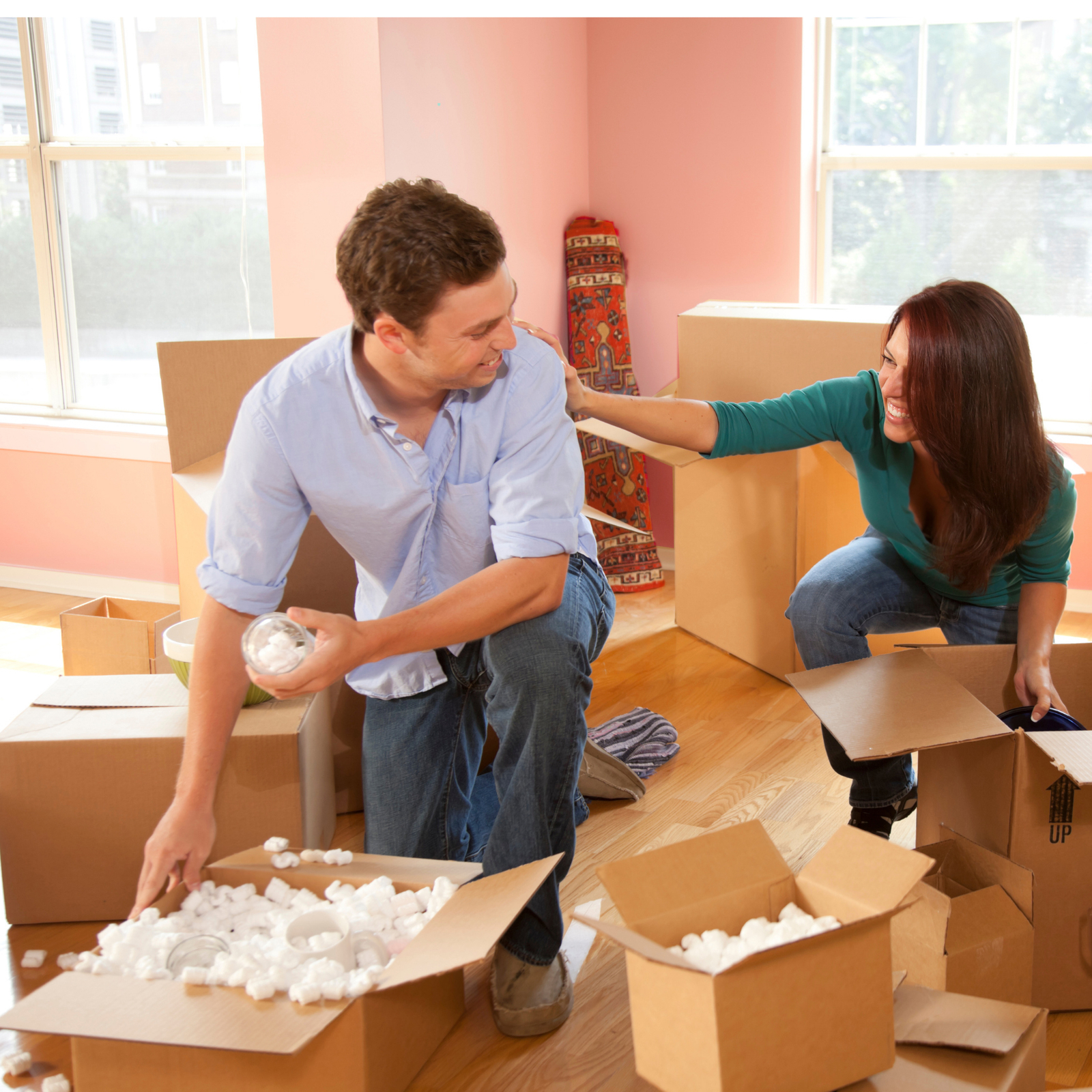 UBMOVE Packing Peanuts: White 3.5 Cubic feet Styrofoam Cushioning