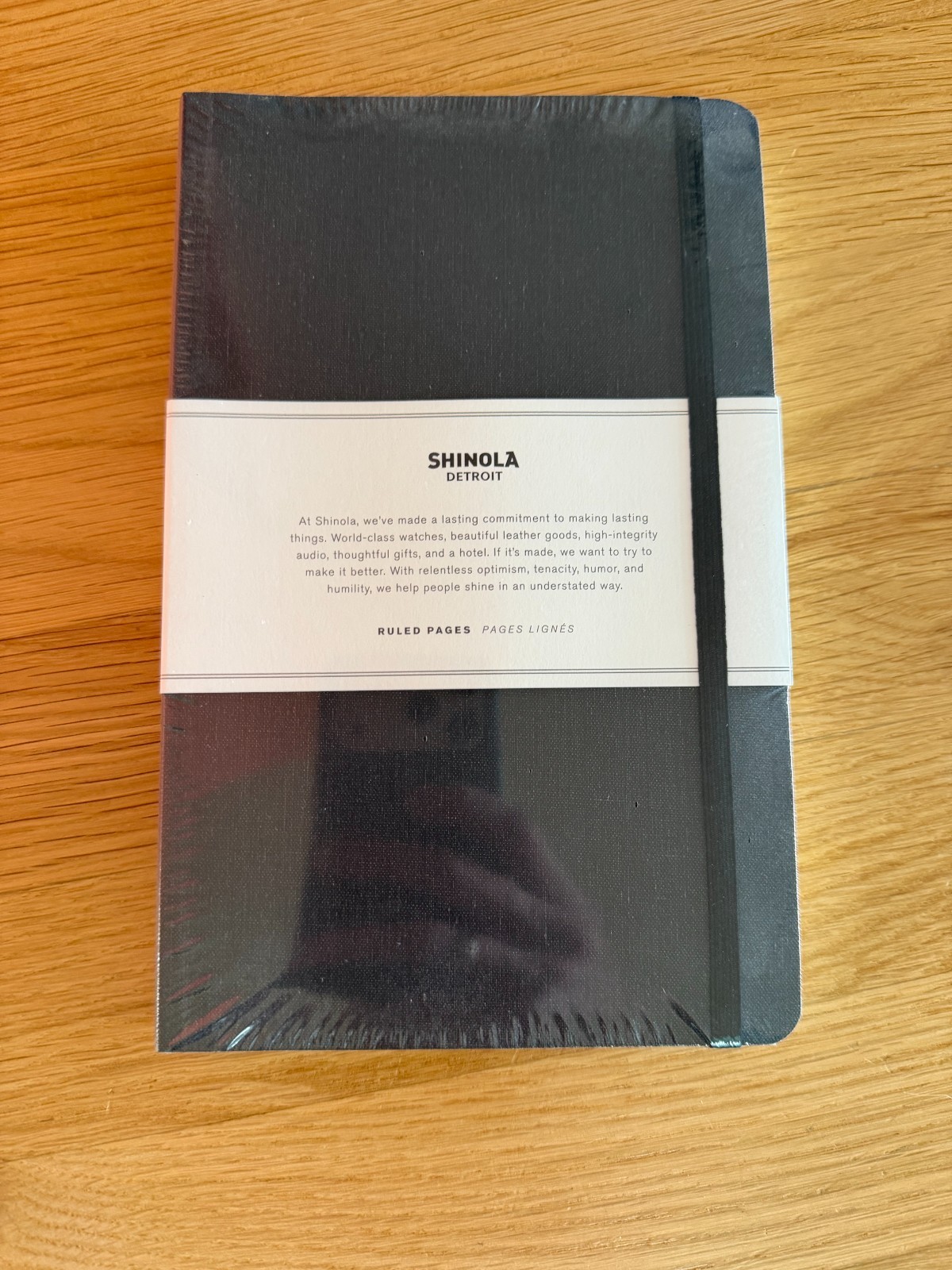NEW! TWO (2) Shinola Journals, Linen, Ruled, 5.25″ x 8.25″, 192 Pages, Charcoal